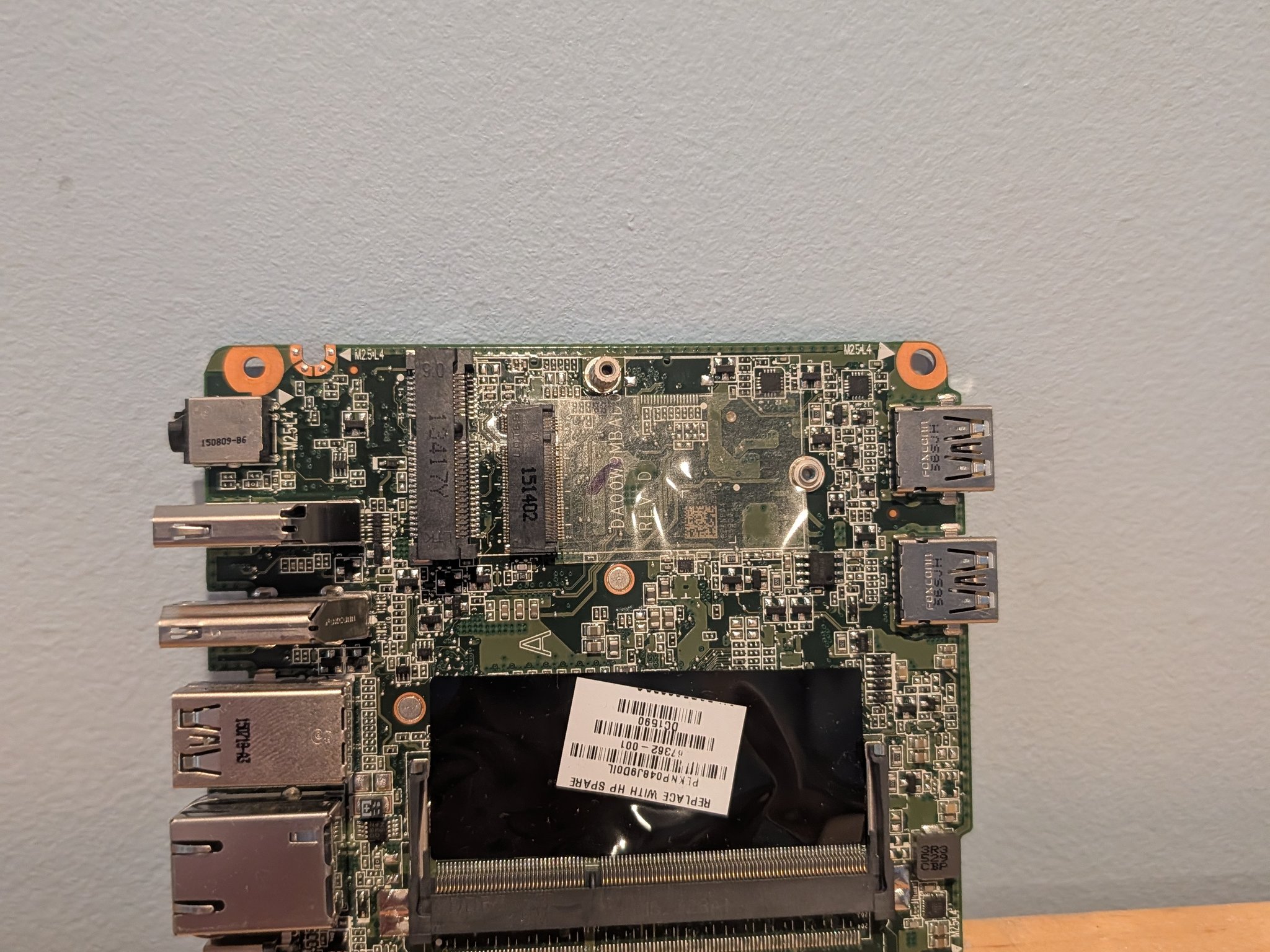 Chromebook motherboard CPU combo HP