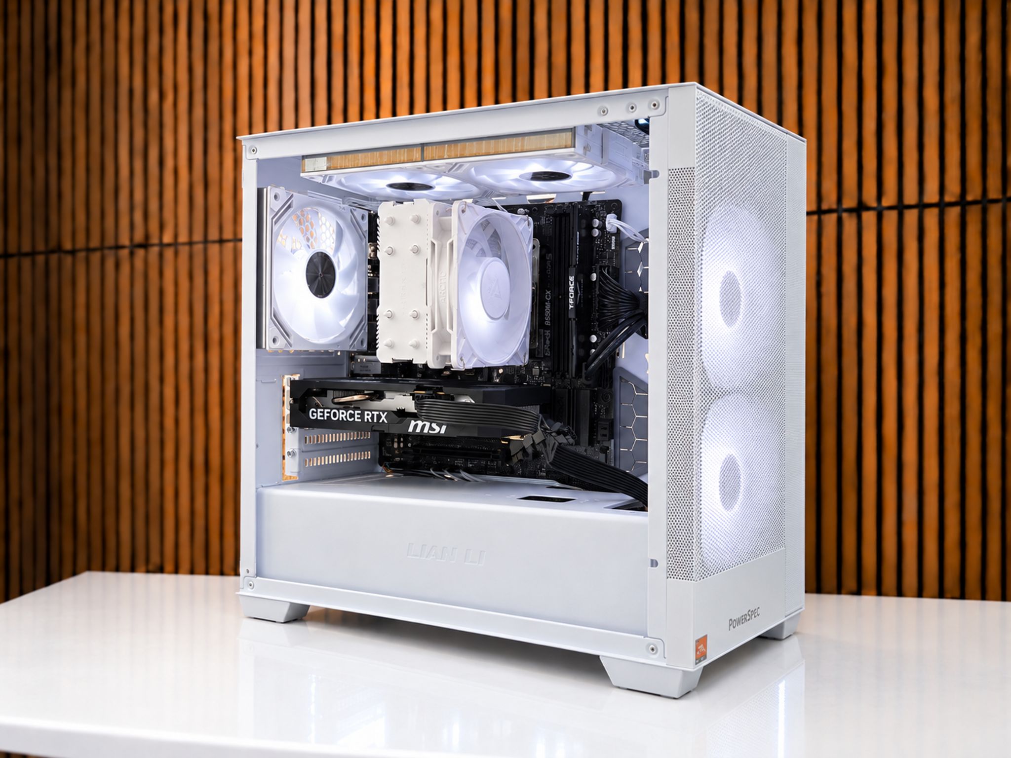 Whiteout v2 Gaming PC | RTX 5050 8GB💻| DDR5| 16GB RAM | WiFi/BT | Windows 11 | 1TB