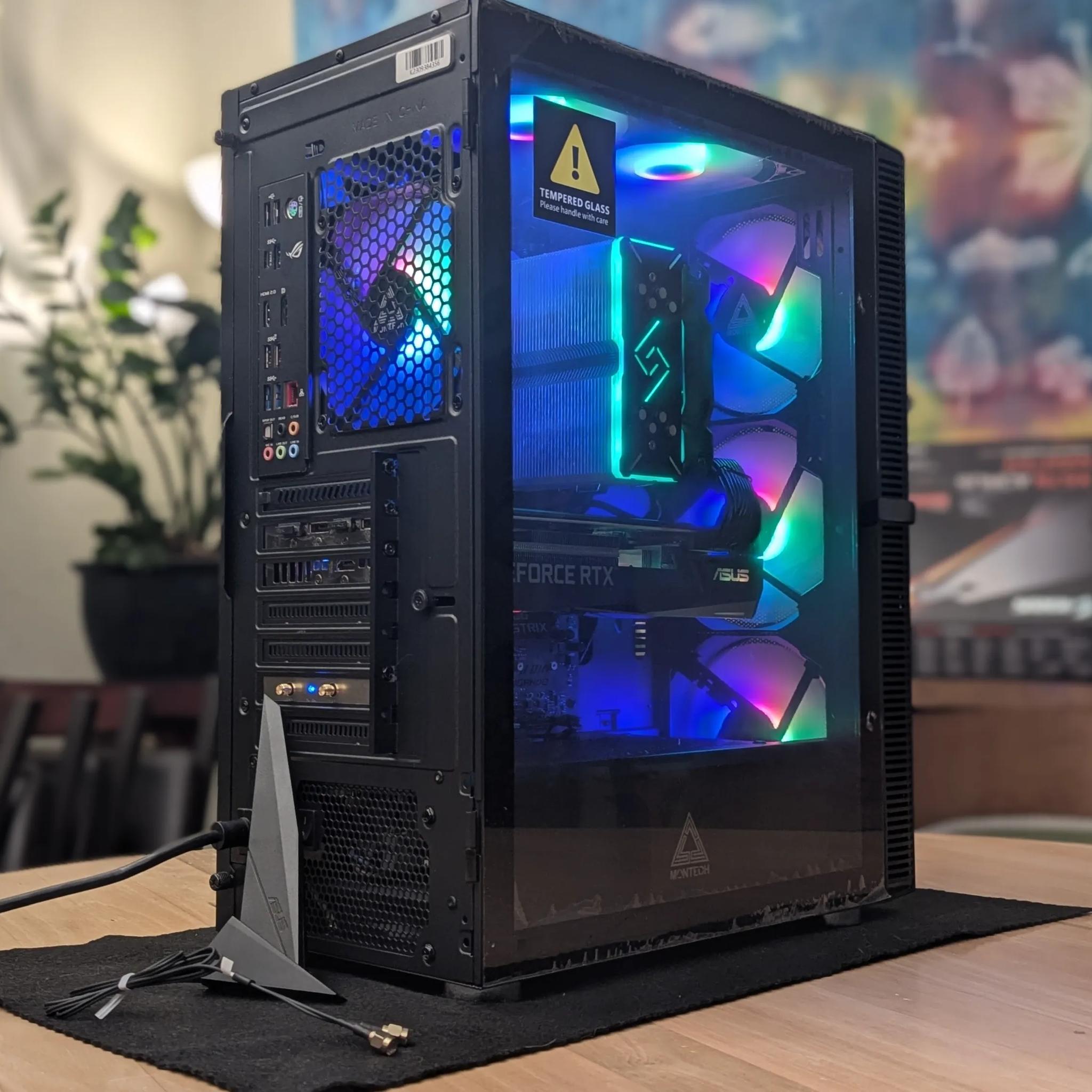Spectrum – Ryzen 9 3900X | ASUS KO RTX 3070 | 16GB RGB | 1TB NVMe | WiFi 🌈