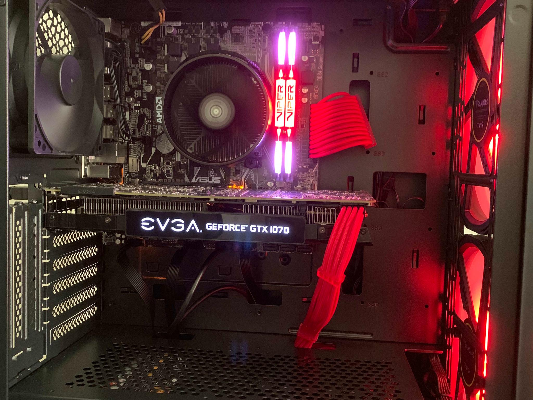 Gaming PC "GeForce 1070 and Ryzen 5 3600"