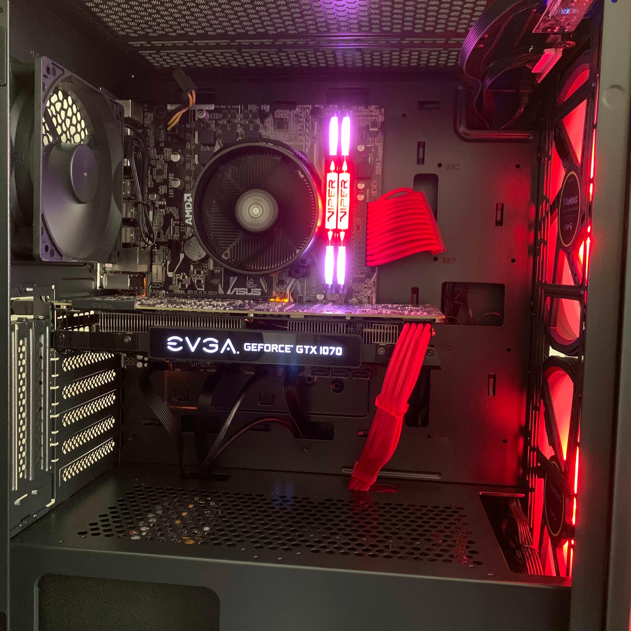 Gaming PC "GeForce 1070 and Ryzen 5 3600"