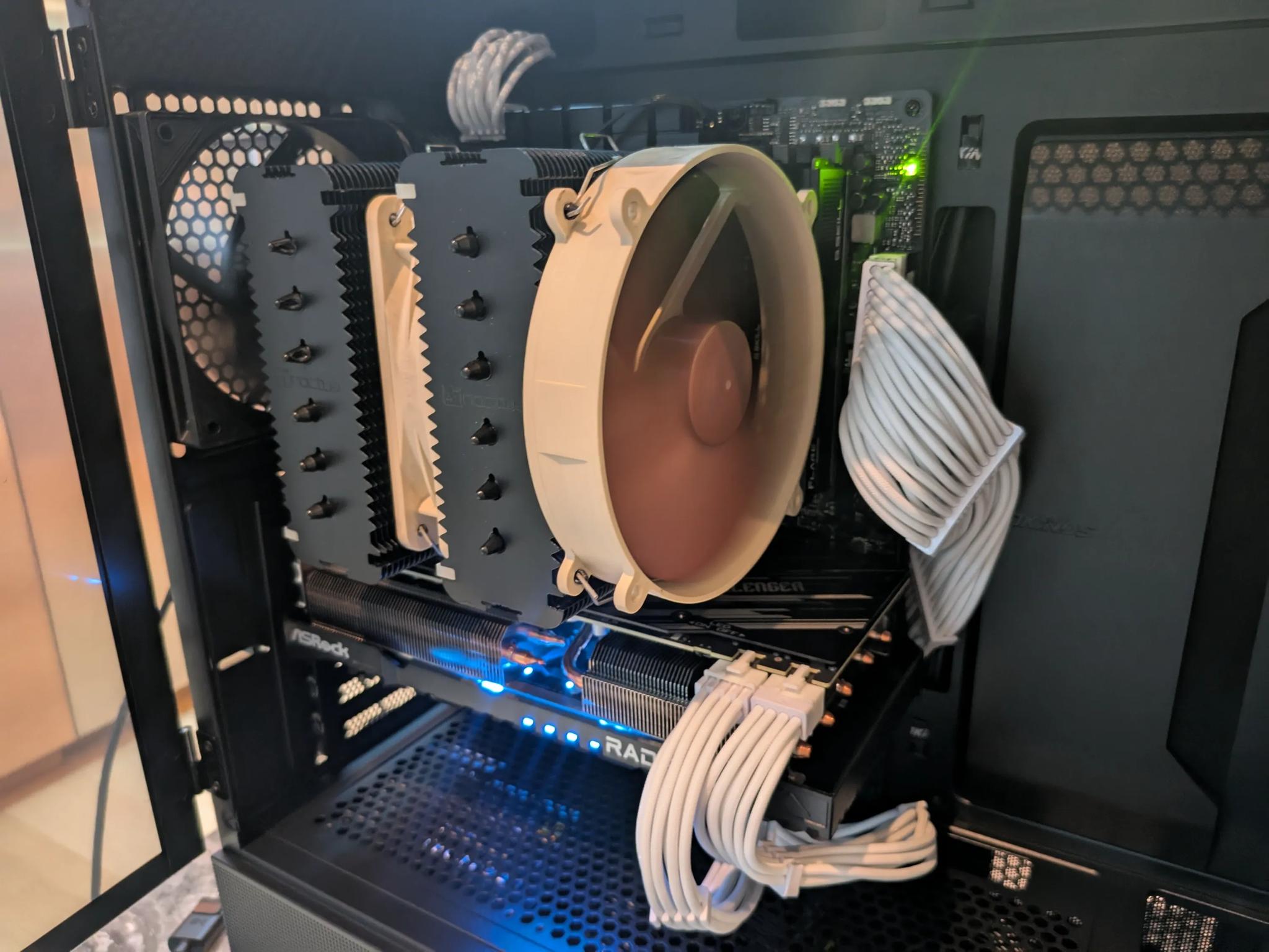 Walnut Wood & Noctua Gaming PC - AMD Ryzen 5 7500F, Radeon RX 7800XT, 32 GB DDR5, 2 TB SSD