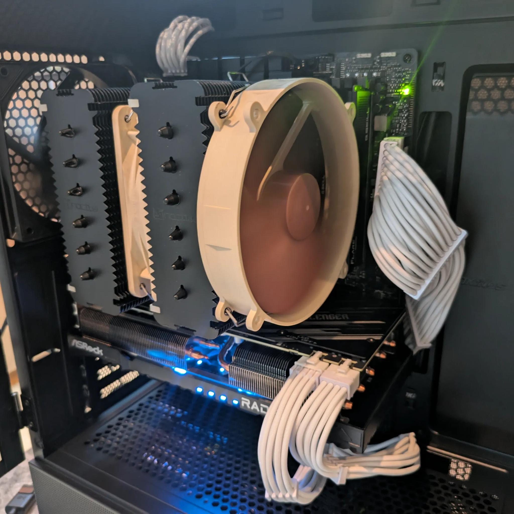 Walnut Wood & Noctua Gaming PC - AMD Ryzen 5 7500F, Radeon RX 7800XT, 32 GB DDR5, 2 TB SSD