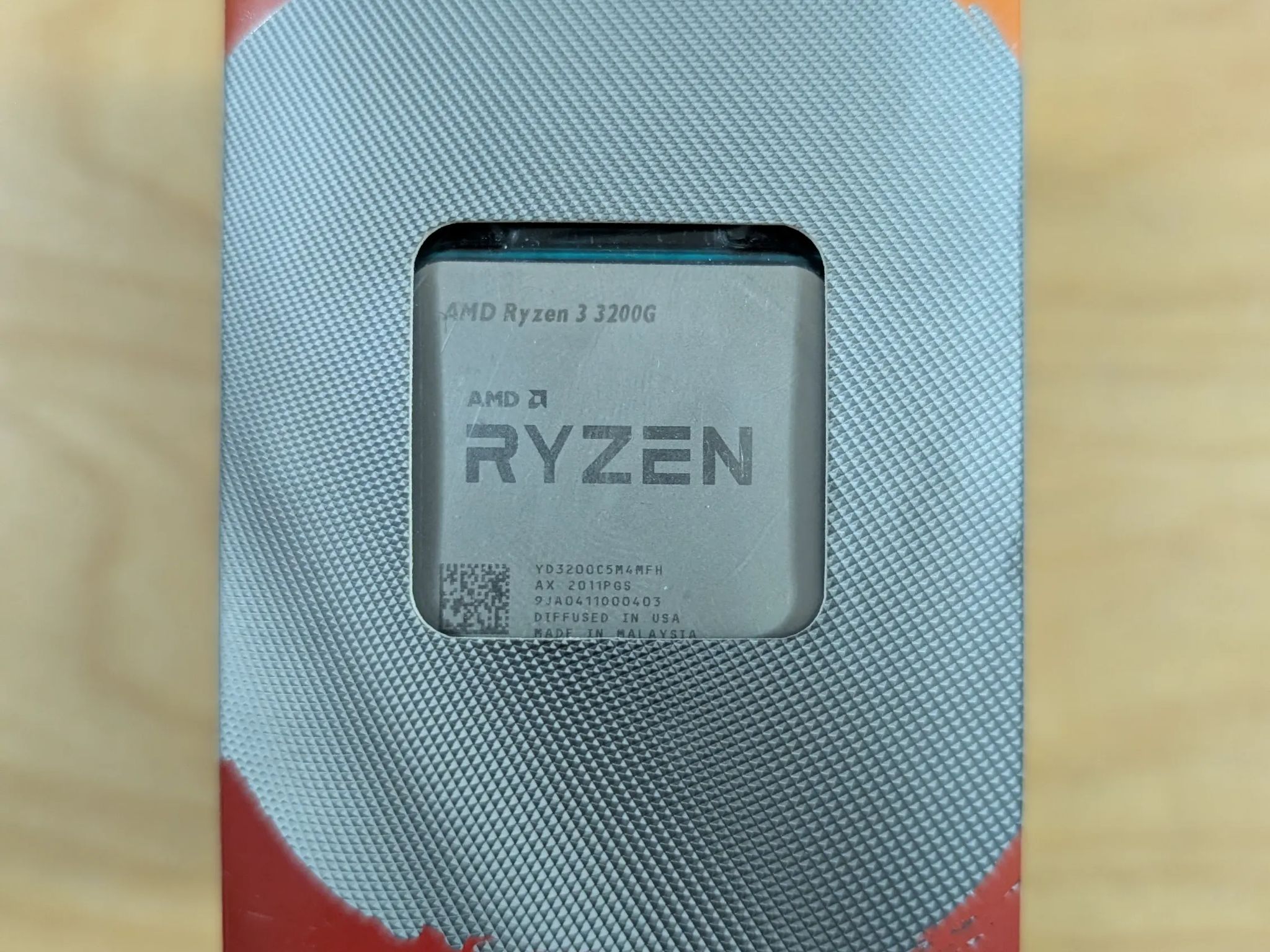 AMD Ryzen 3 3200G quad core