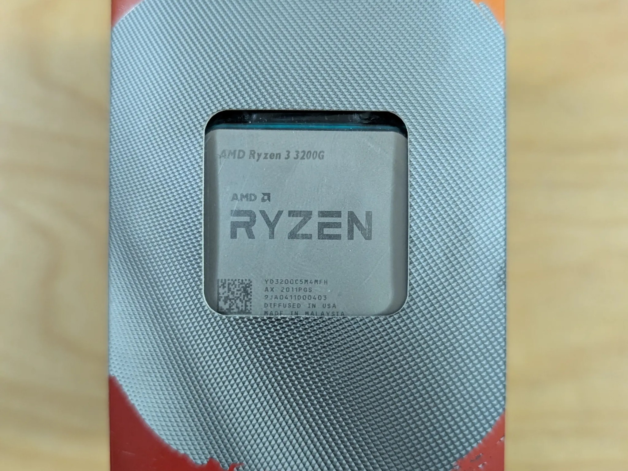 AMD Ryzen 3 3200G quad core