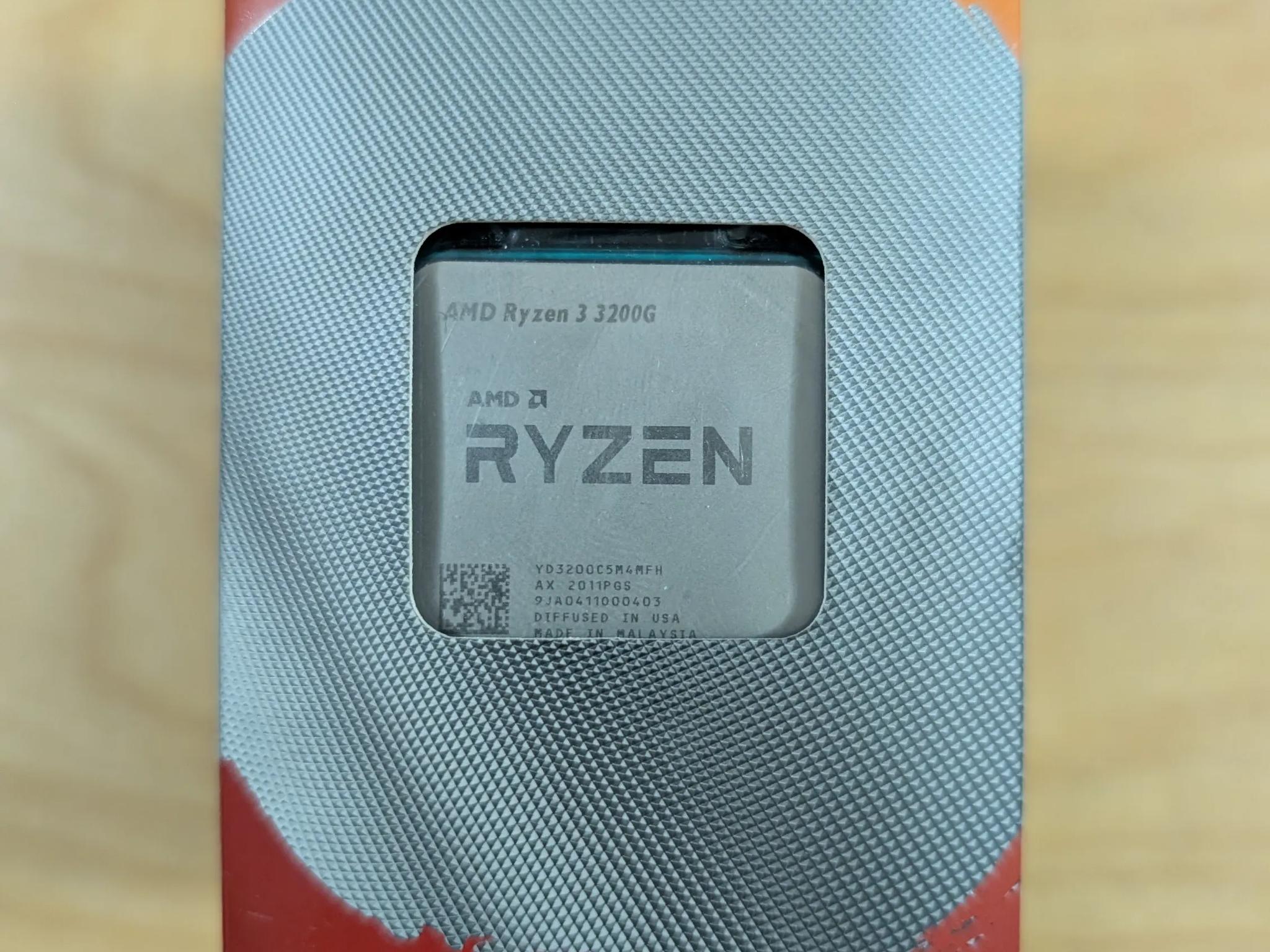AMD Ryzen 3 3200G quad core