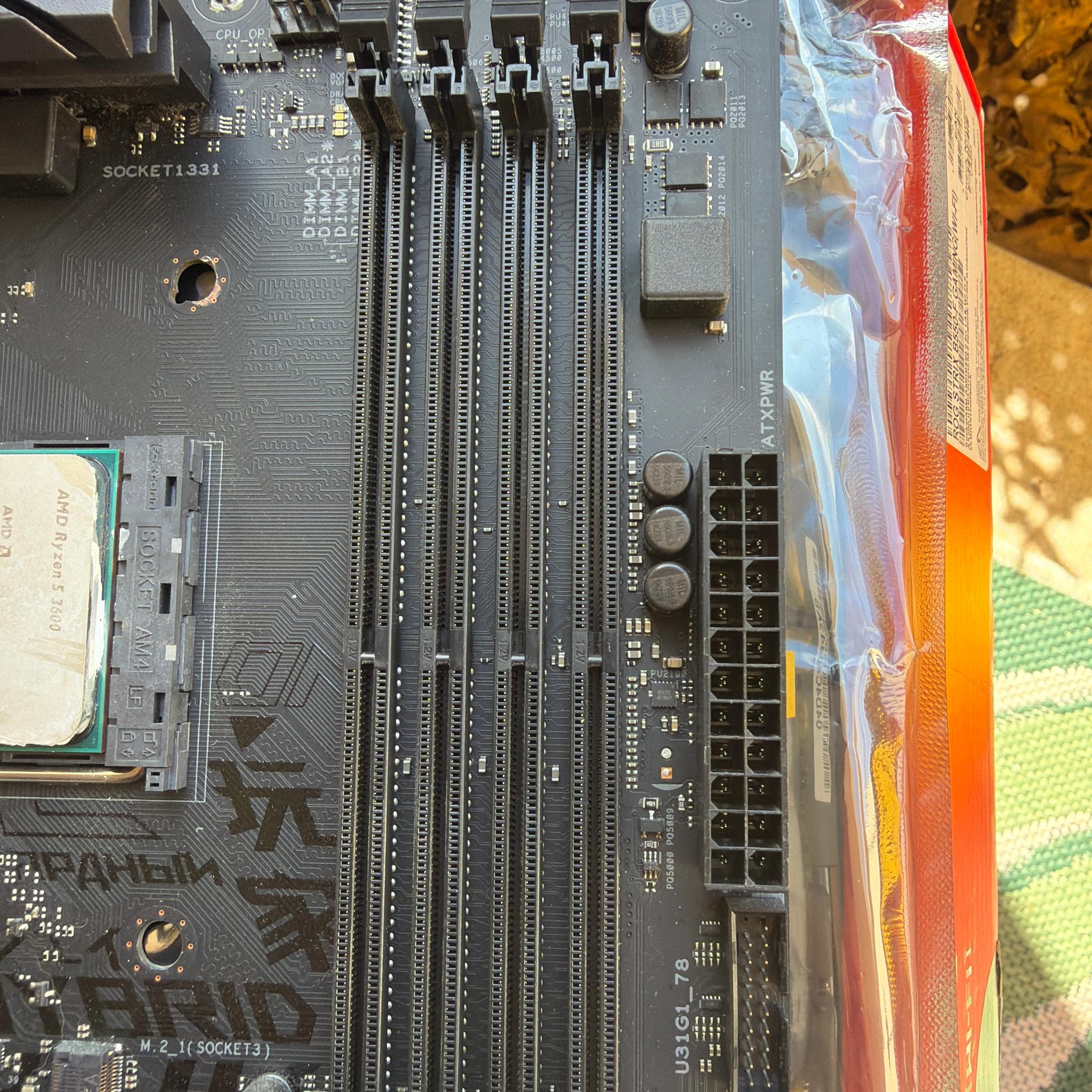 Asus ROG STRYX With RYZEN 5 3600 CPU