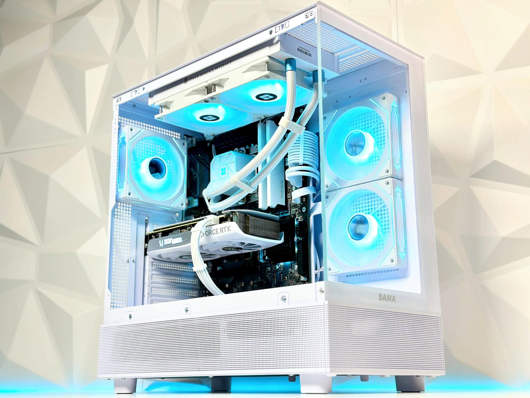 🐇🐰Liquid Cooled Gaming PC🐇Nvidia RTX 4070 12GB🐇Intel  12600KF 10 core🐇32GB DDR4🐇1TB NVME SSD