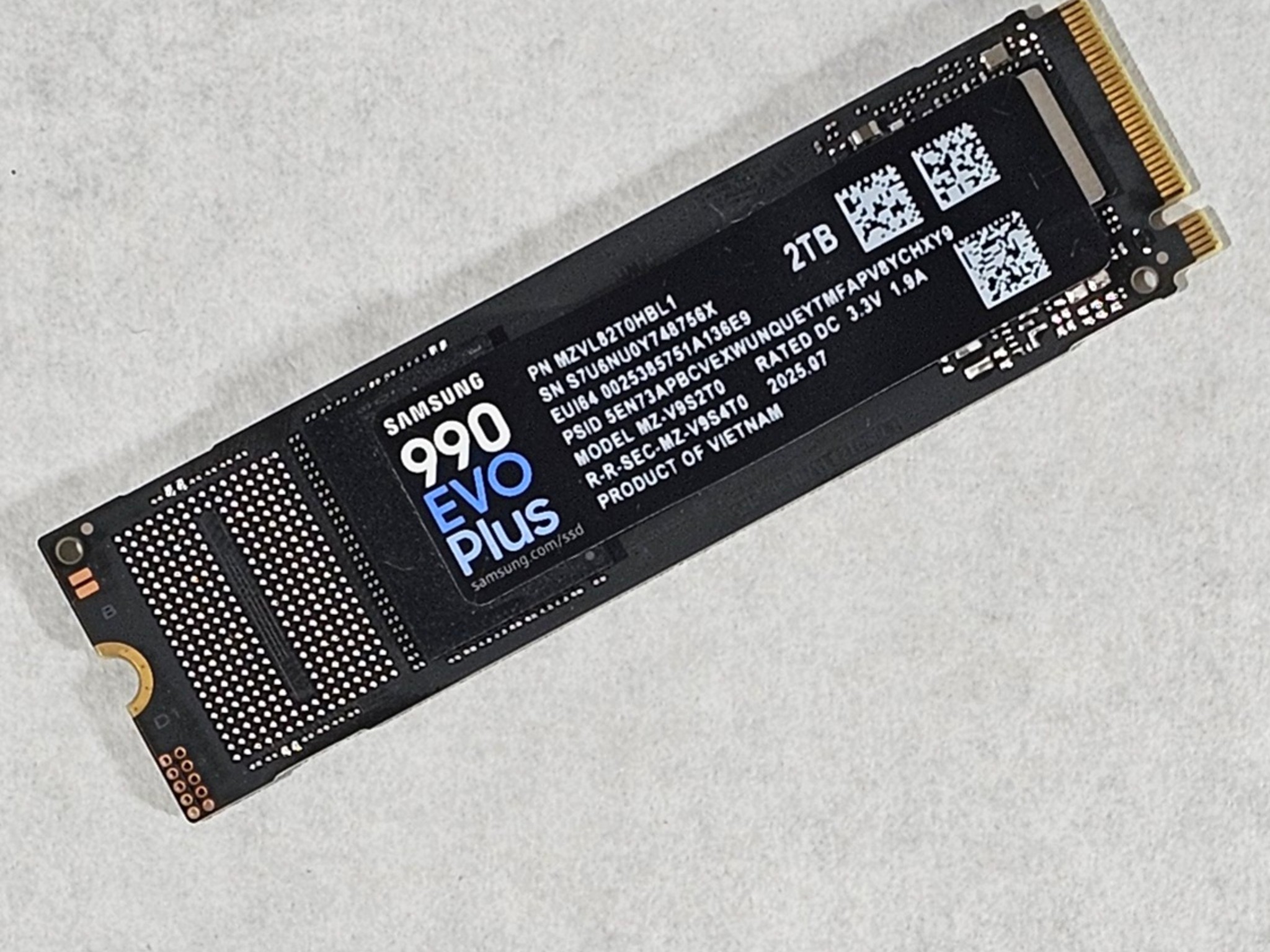 2TB NVMe M.2 SSD Samsung 990 EVO PLUS