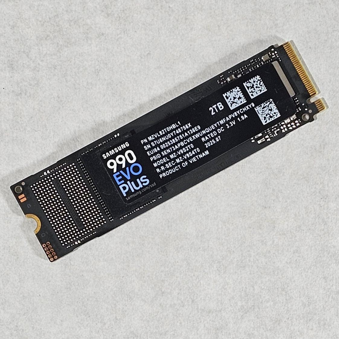 2TB NVMe M.2 SSD Samsung 990 EVO PLUS