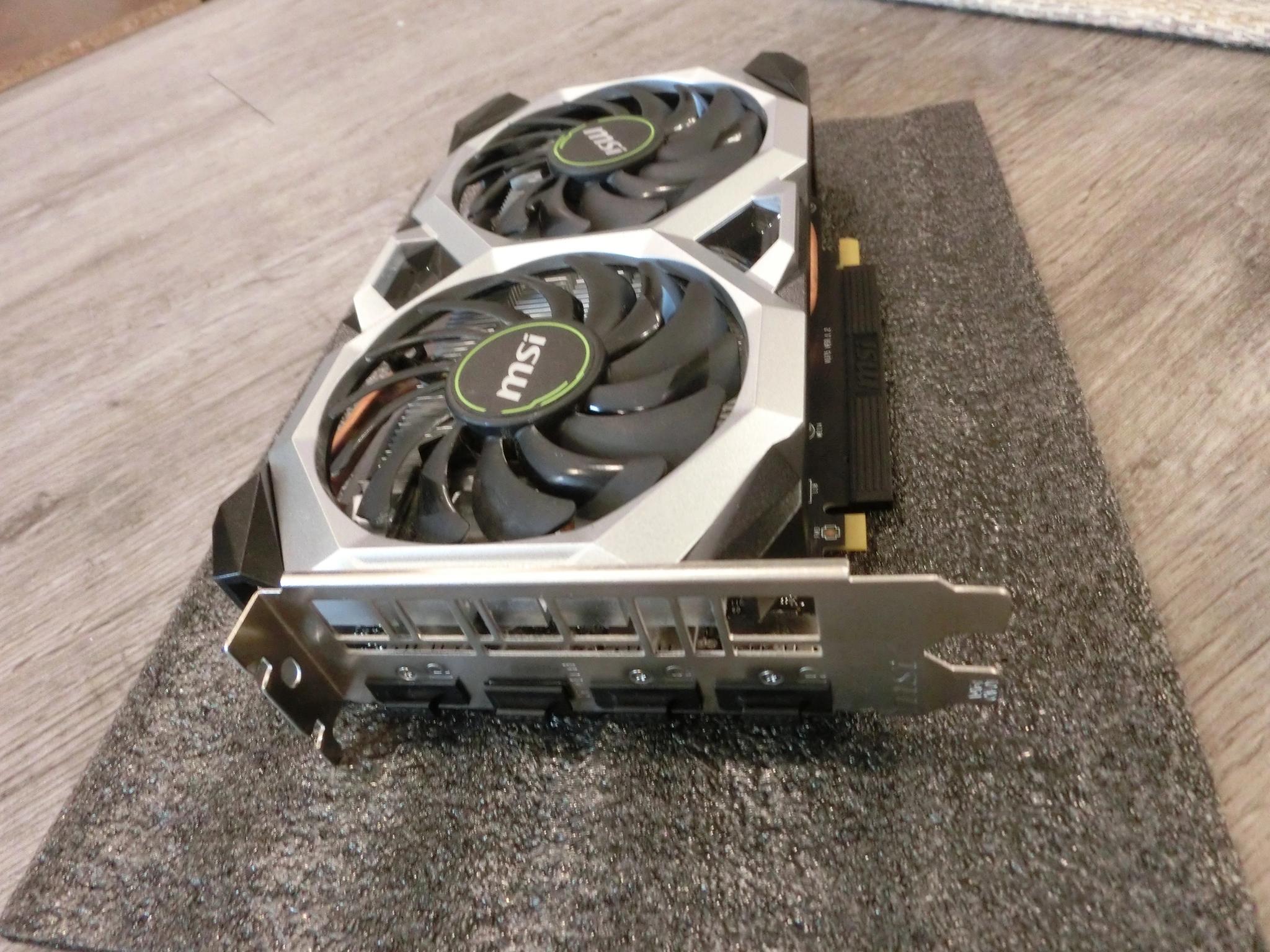 MSI VENTUS XS OC GeForce GTX 1660 SUPER 6 GB Video Card