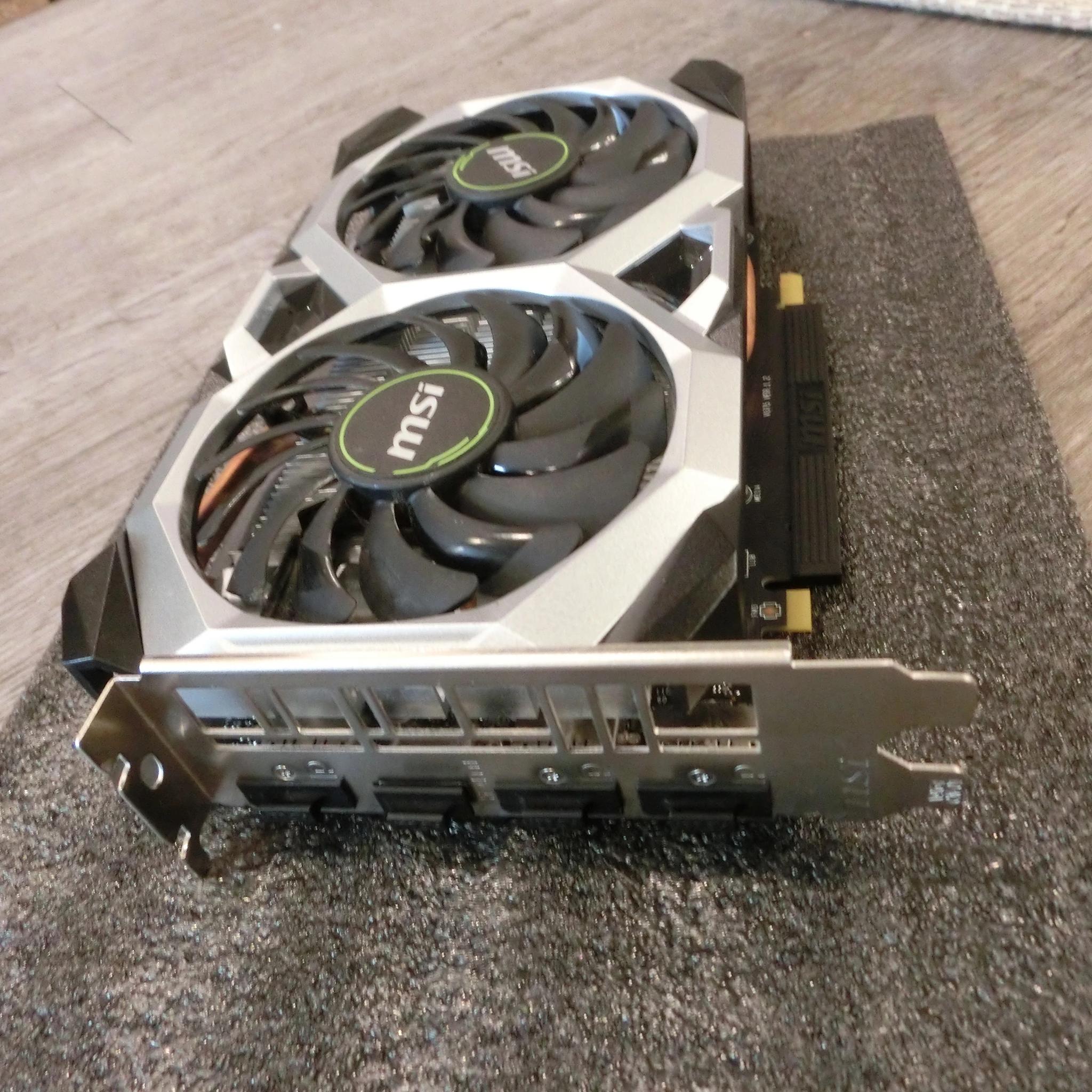 MSI VENTUS XS OC GeForce GTX 1660 SUPER 6 GB Video Card