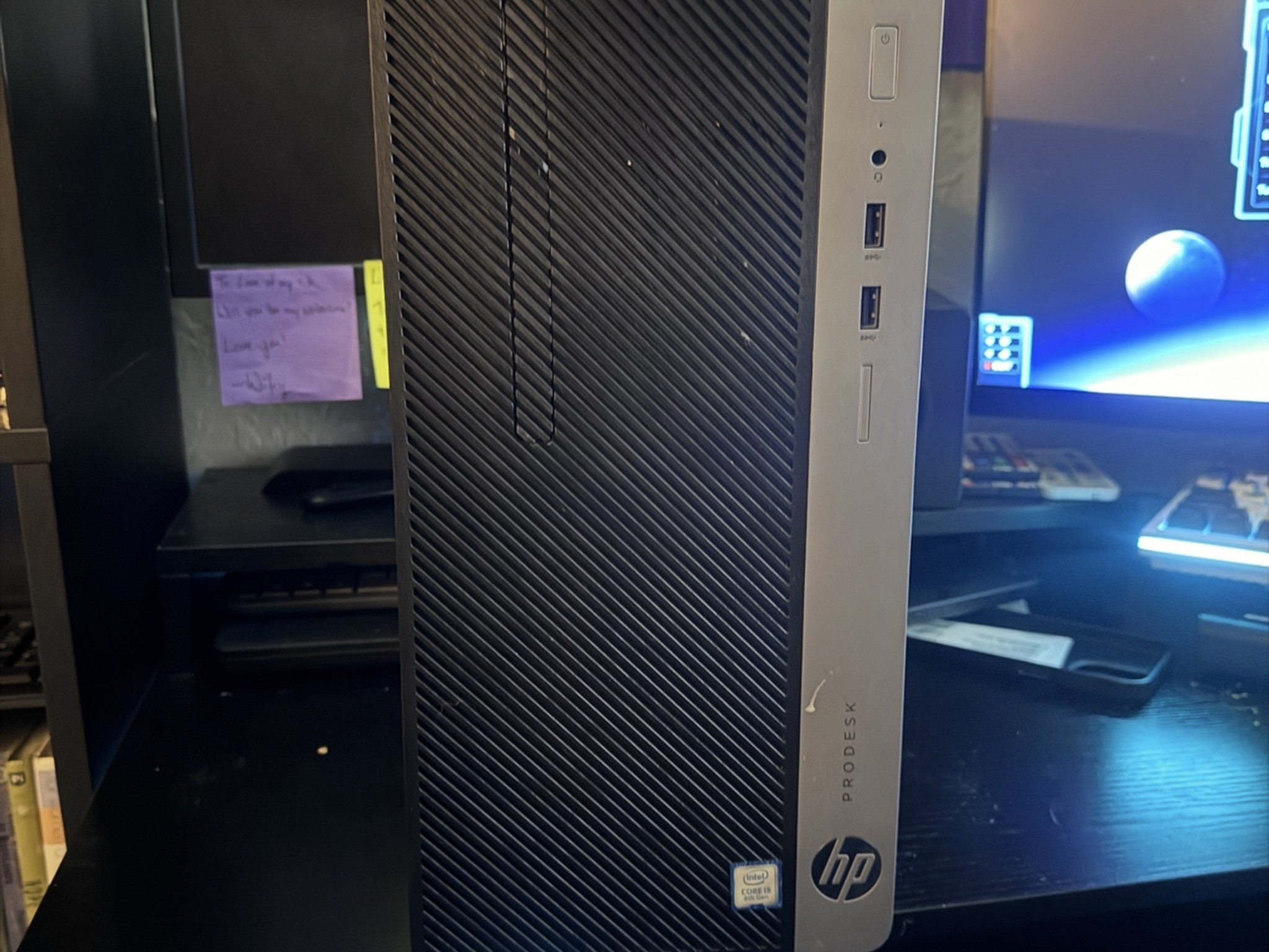 HP ProDesk i5 8500 6core RTX 3050 32gb DDR4 4TB