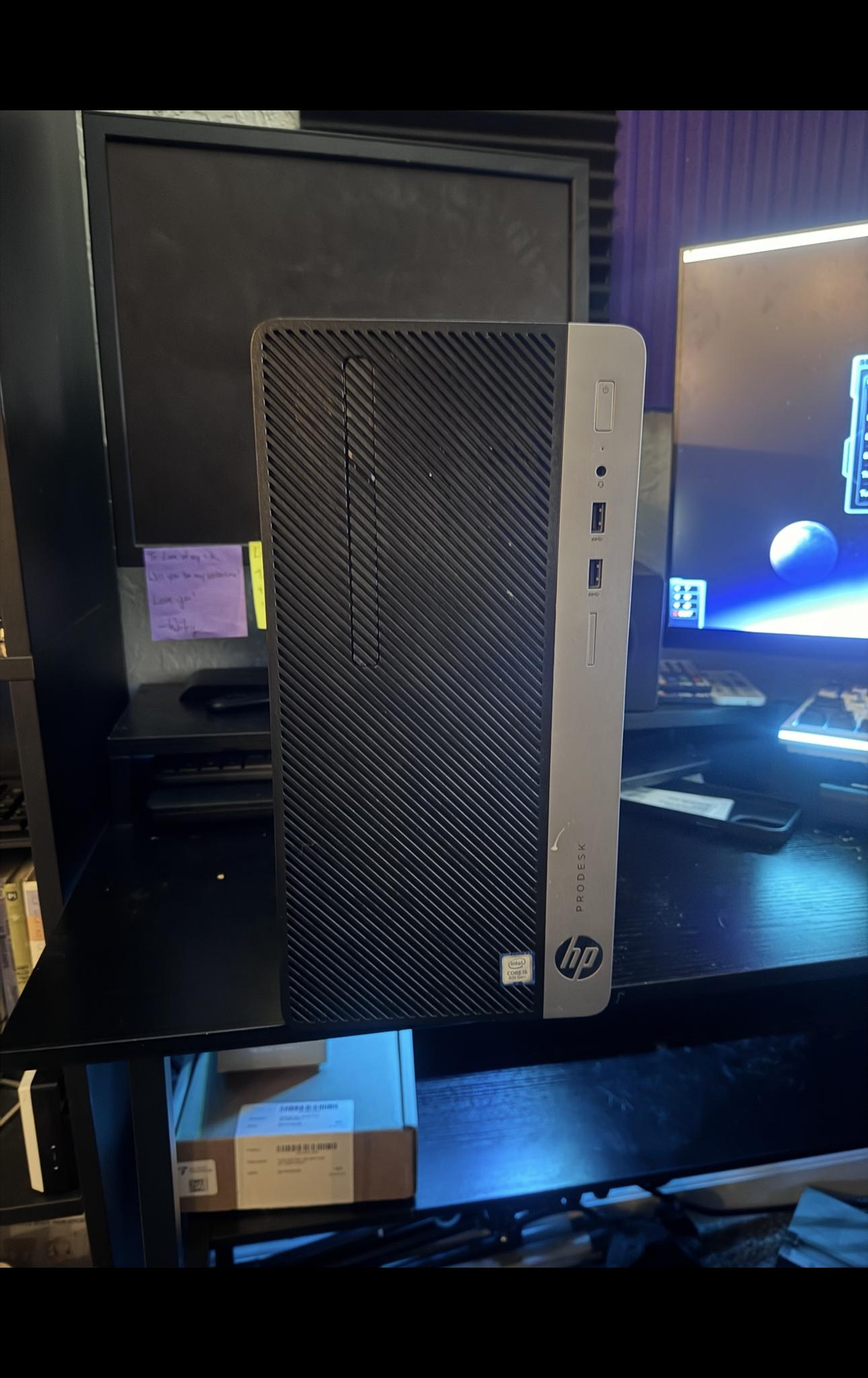HP ProDesk i5 8500 6core RTX 3050 32gb DDR4 4TB