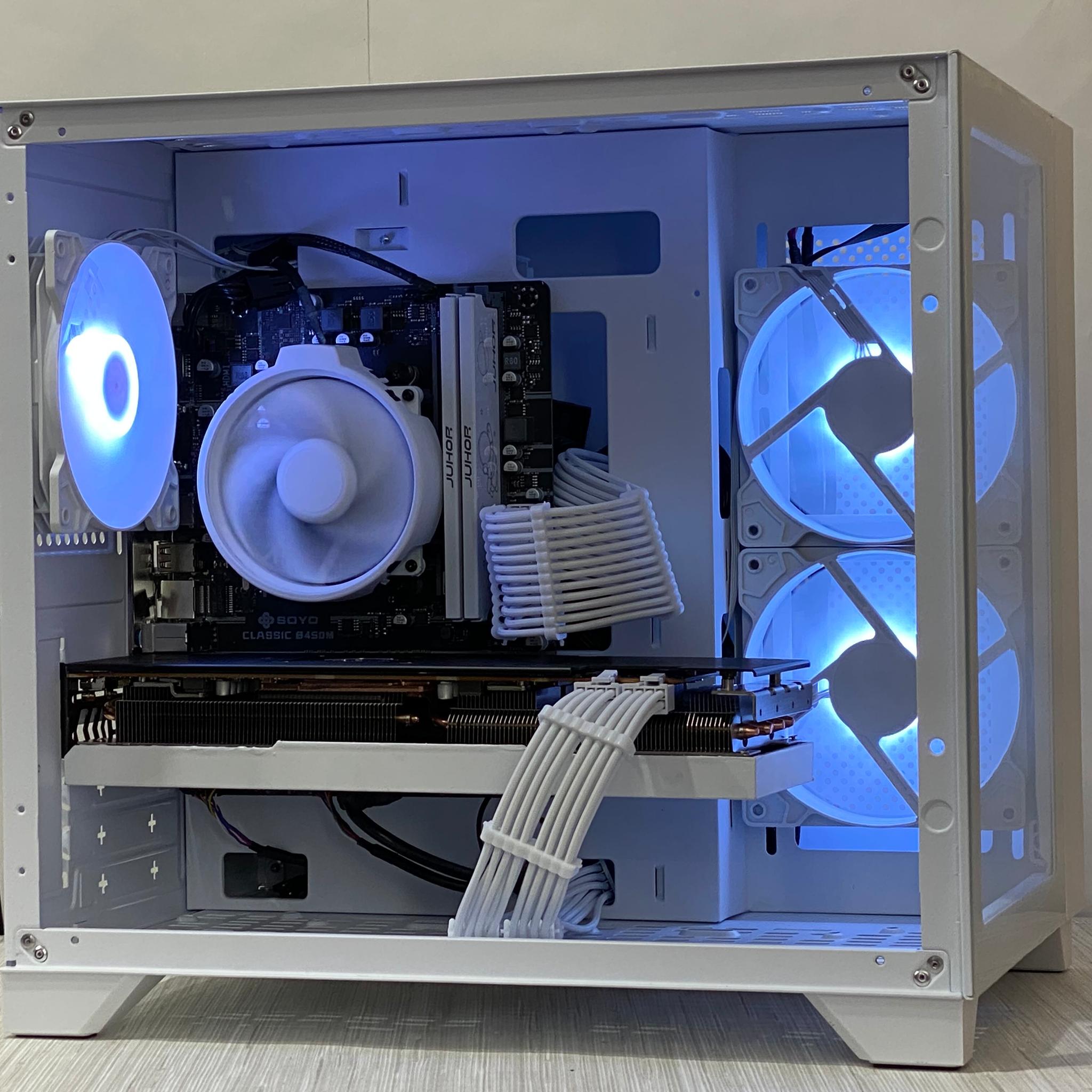 RX 7700 XT, Ryzen 5, 32GB DDR4, 1TB NVMe SSD, WiFi, Windows Activated - 1440p Gaming PC