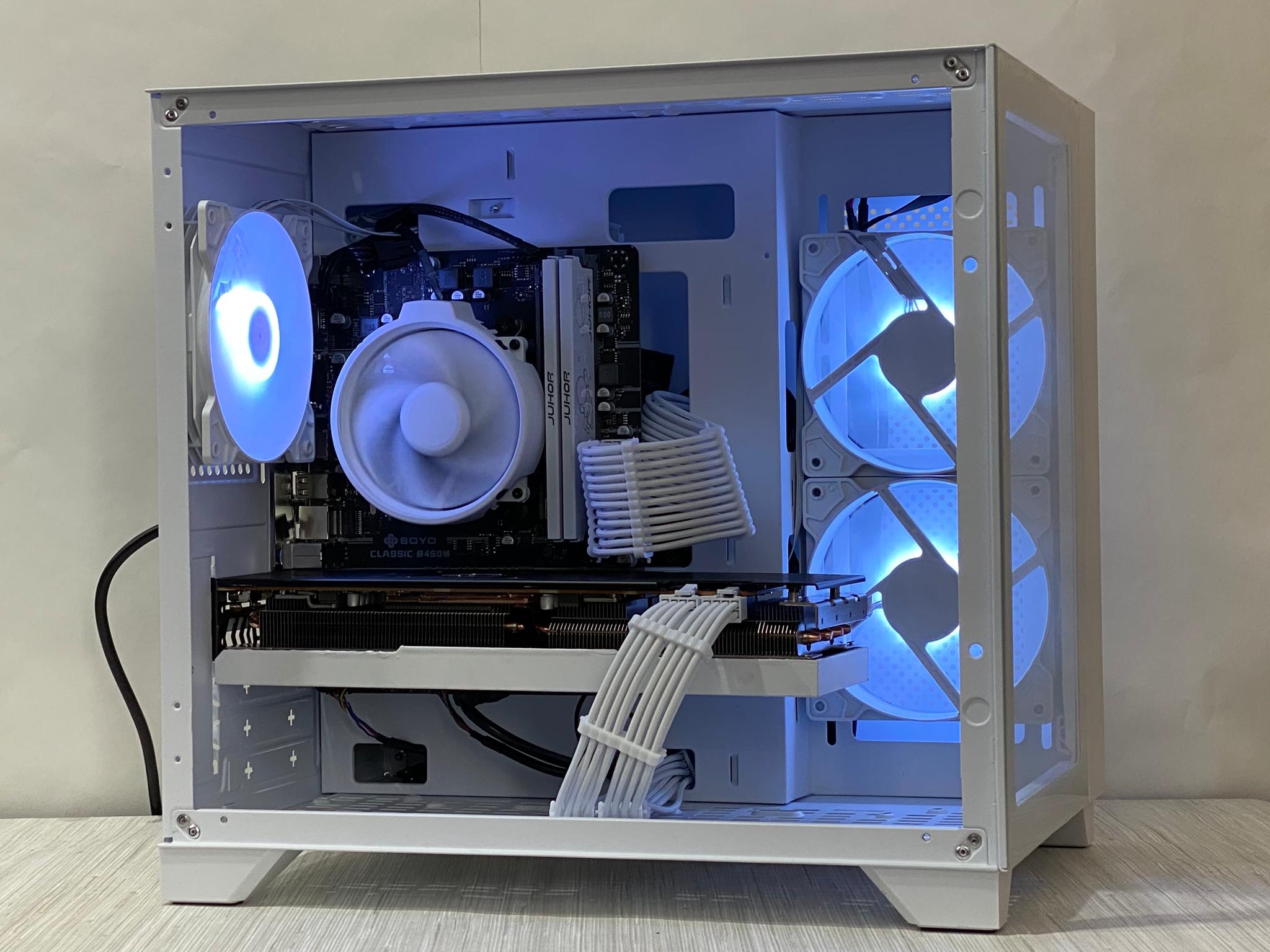 RX 7700 XT, Ryzen 5, 32GB DDR4, 1TB NVMe SSD, WiFi, Windows Activated - 1440p Gaming PC