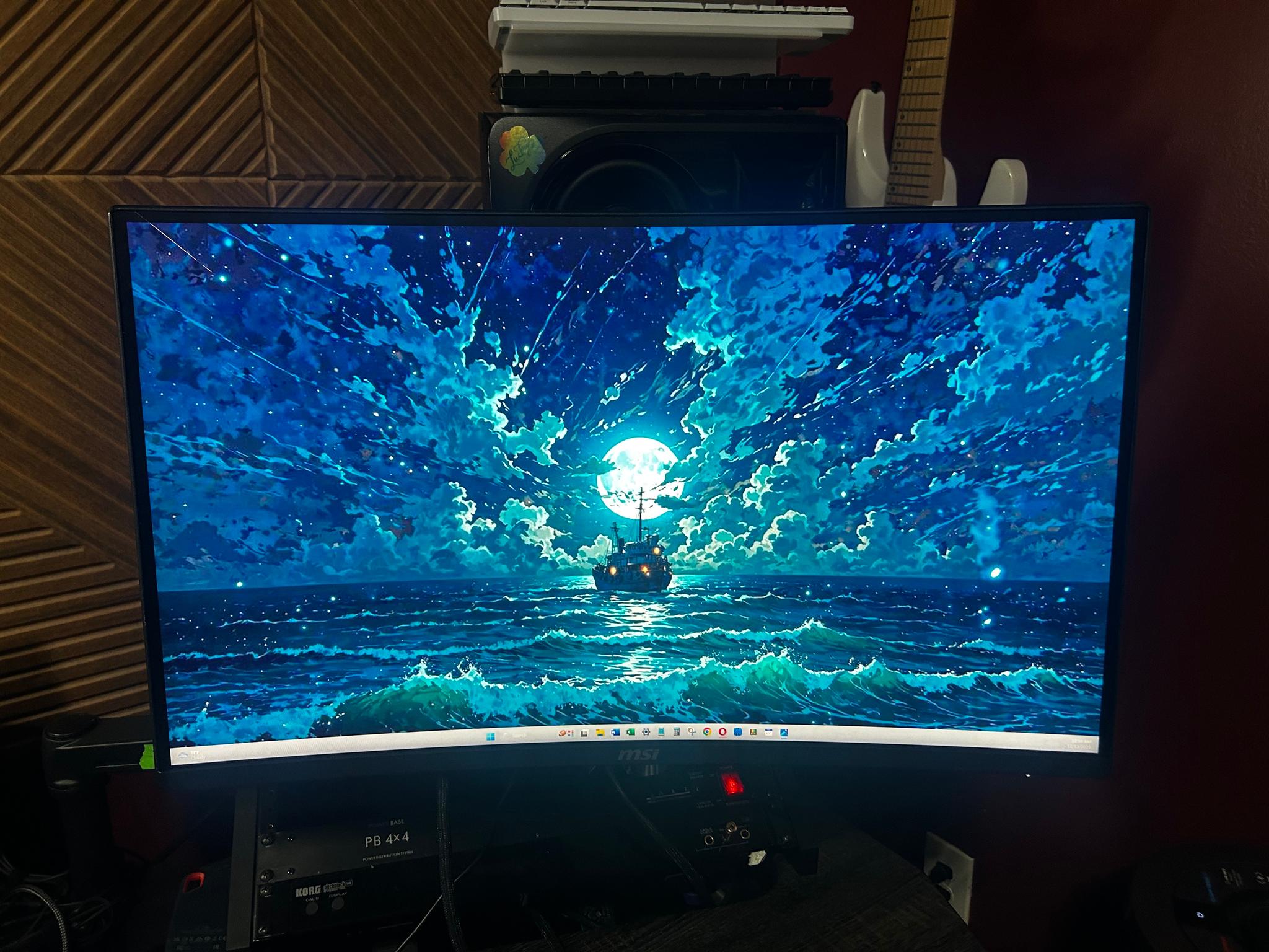 MSI 27" 2K (2560 x 1440) (180Hz) Curved Gaming Monitor (MAG 274CQF) (See Description)