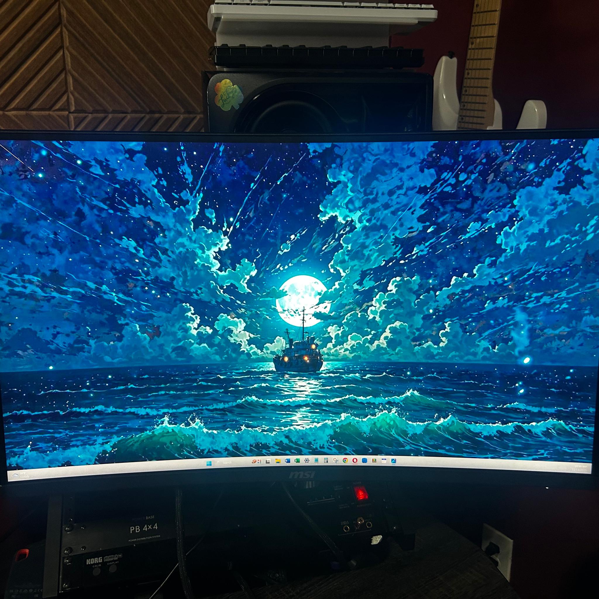 MSI 27" 2K (2560 x 1440) (180Hz) Curved Gaming Monitor (MAG 274CQF) (See Description)