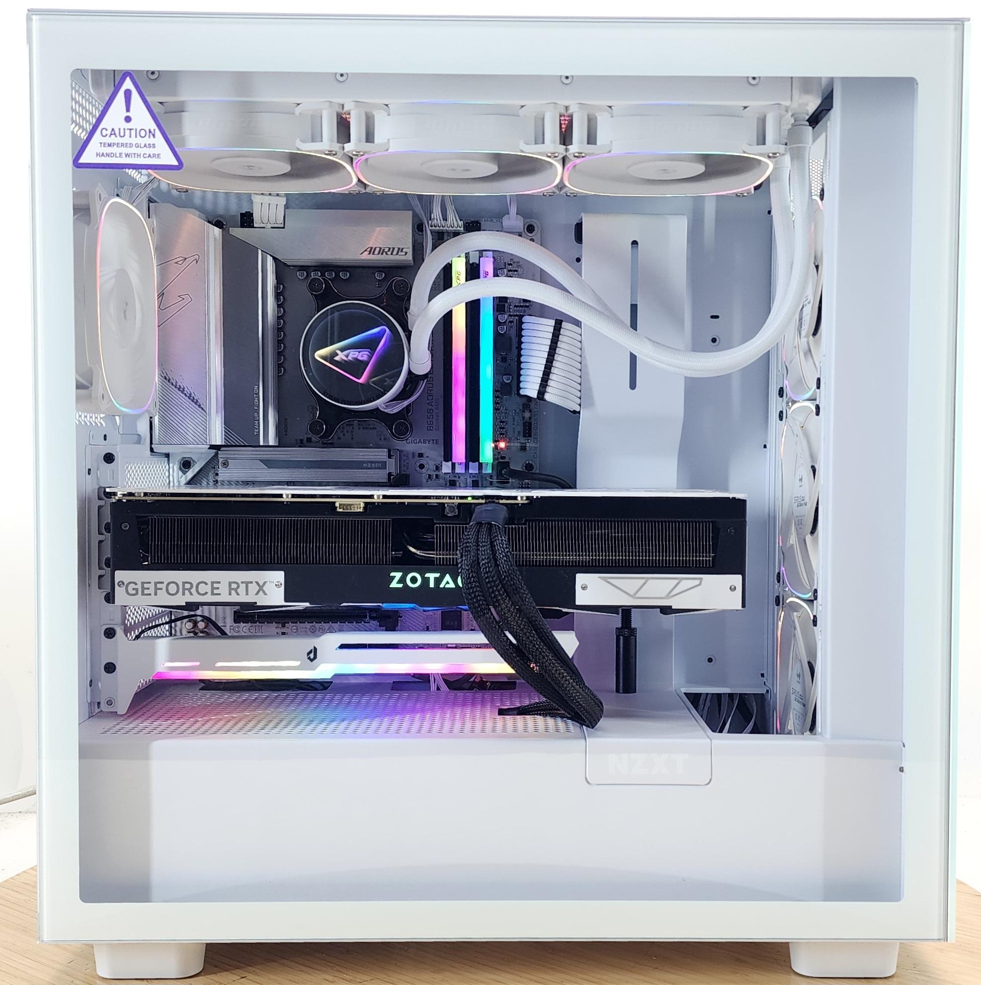 Gaming PC Ryzen 7 9850X3D 32GB RAM 2TB SSD RTX 5080 16GB Windows 11 Computer