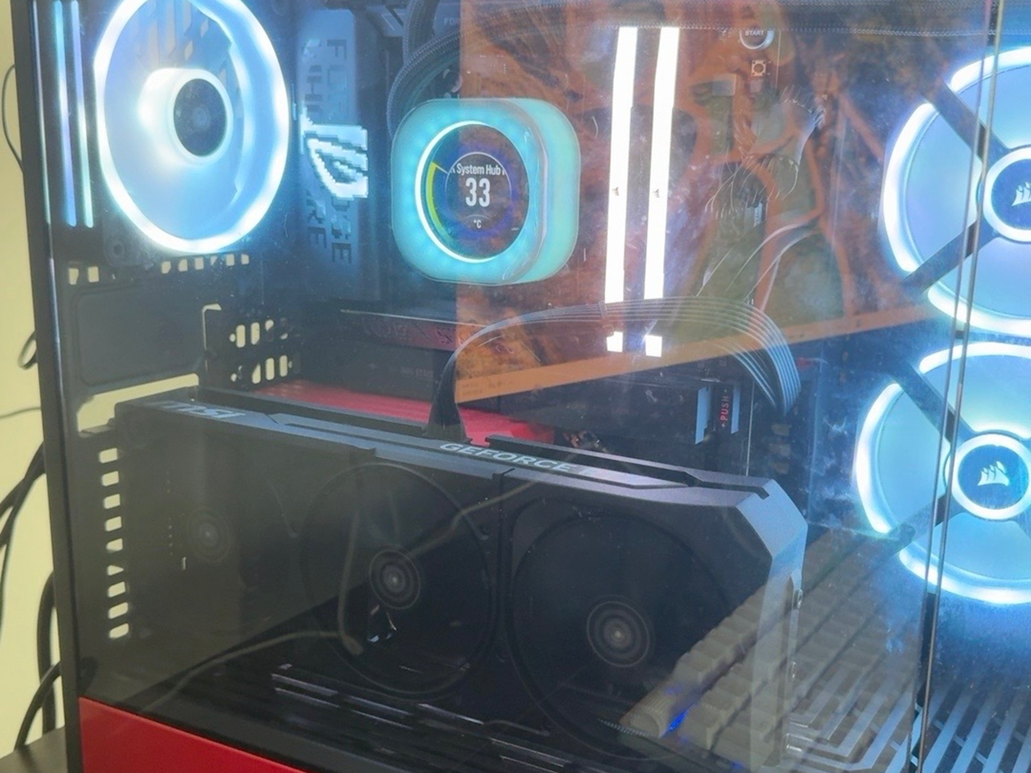 Custom Ryzen 7 9800X3D + MSI RTX 5080 16GB | 32GB DDR5 | 3TB NVMe | HYTE Y60 Gaming PC Build