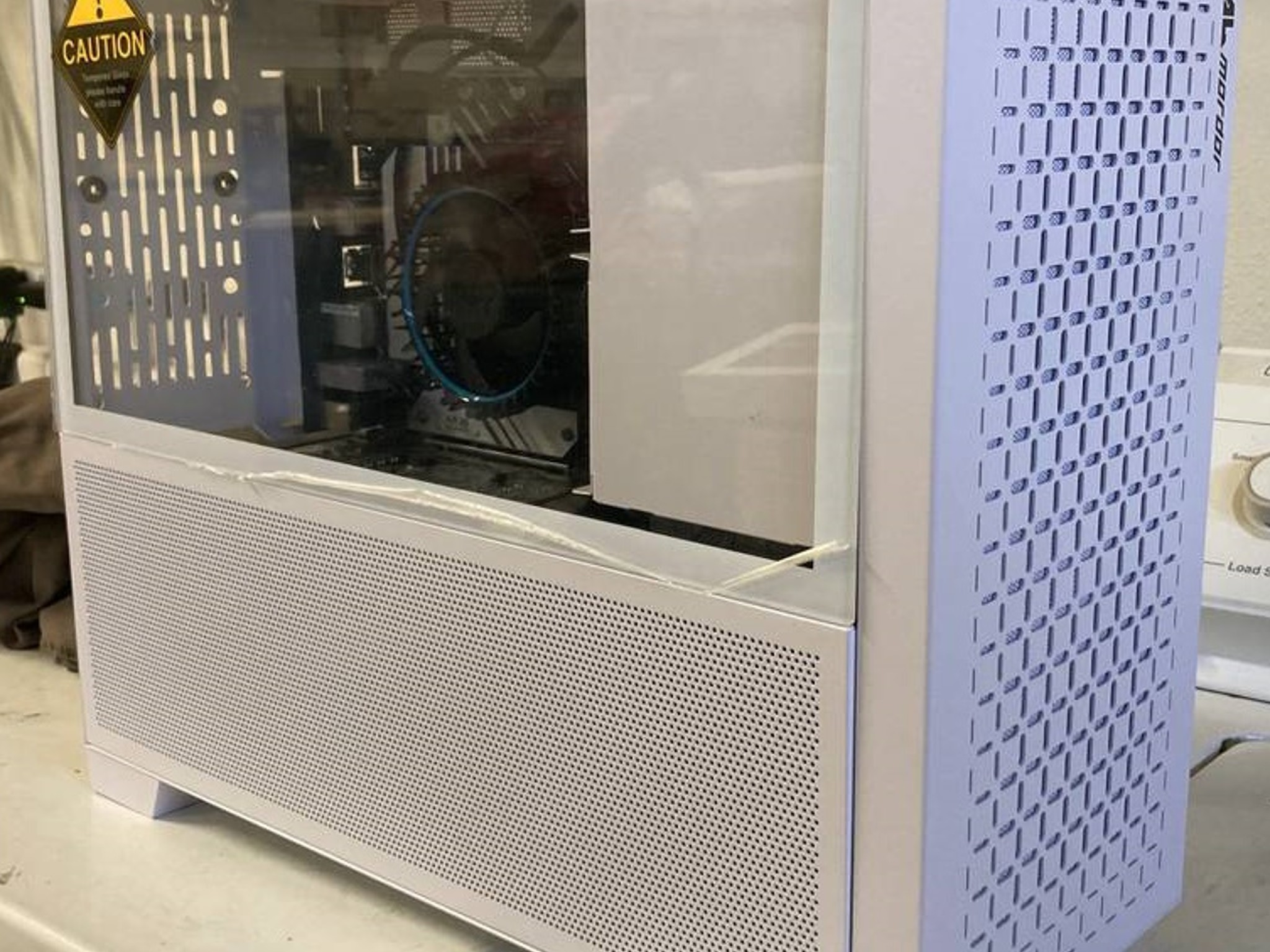 Budget MFF White Gaming PC (13100F, 6500XT, 16GB RAM)