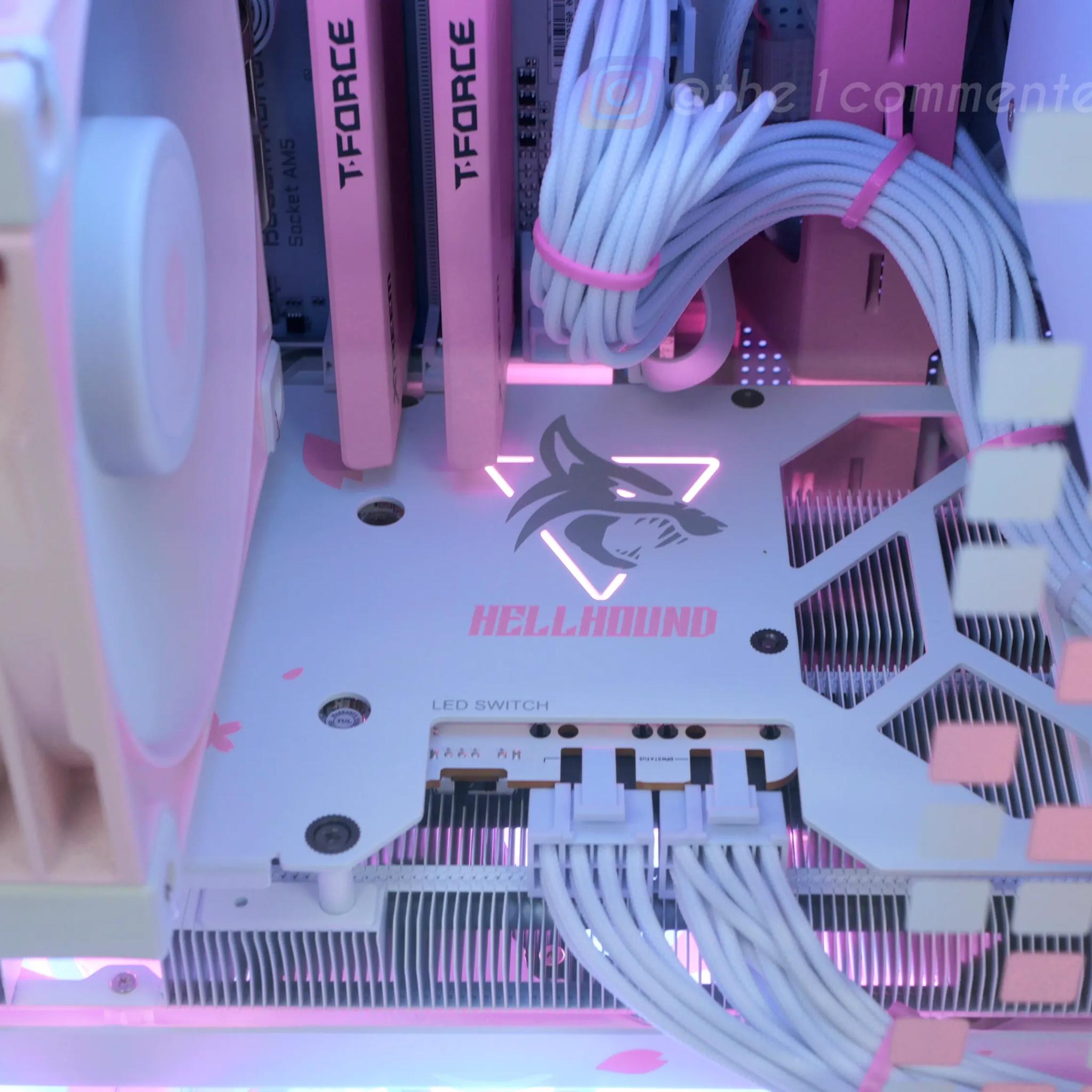 🩷2️⃣GO🌸 Sakura RX 7800XT 16GB, Ryzen 7500F, 32GB DDR5, 1TB nvme