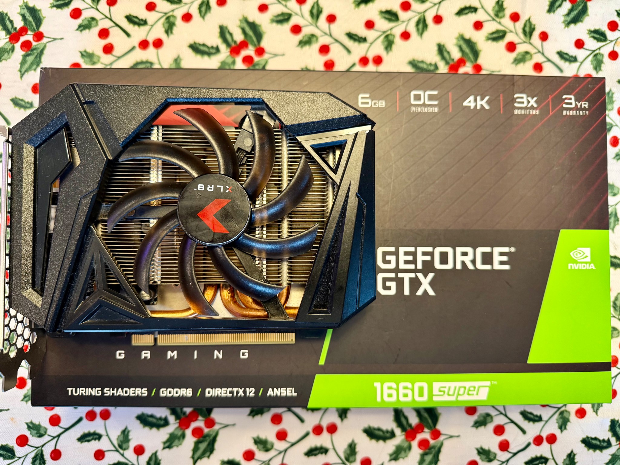 PNY GEFORCE® GTX 1660 SUPER™ 6GB XLR8 Gaming Overclocked Edition