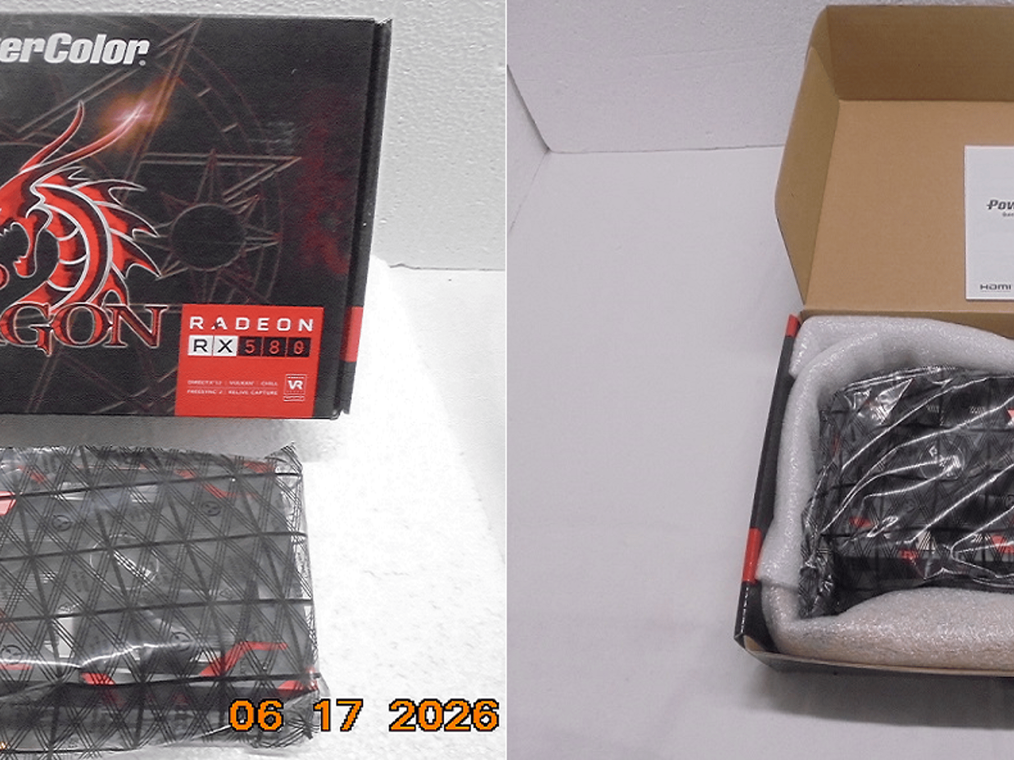 Power Color Red Devil RX580 OC 8GB/Well Maintained/Runs Perfect