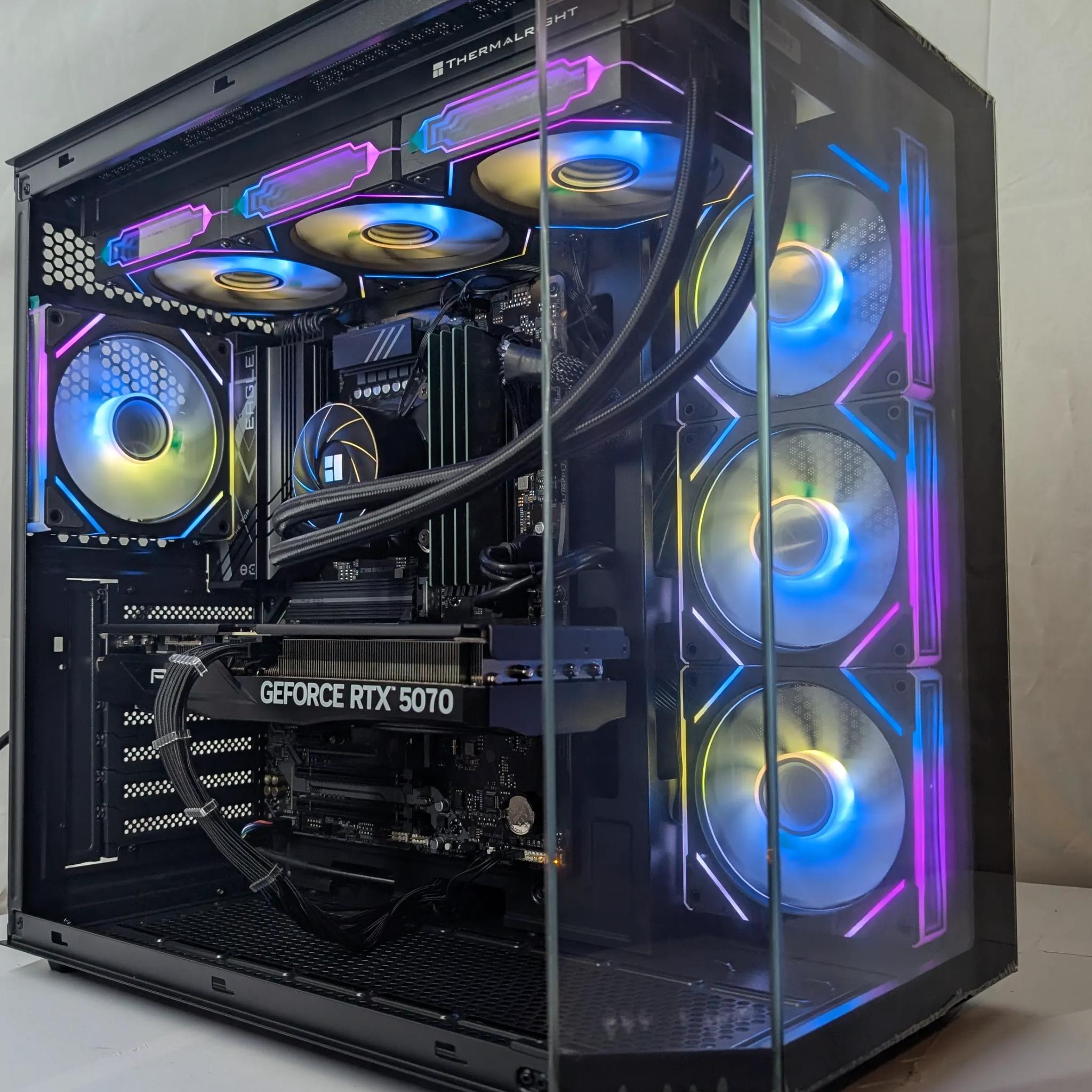 RTX 5070 | I7 12700 | 64GB DDR5 | Z790 motherboard | 360mm AIO | Windows 11 home