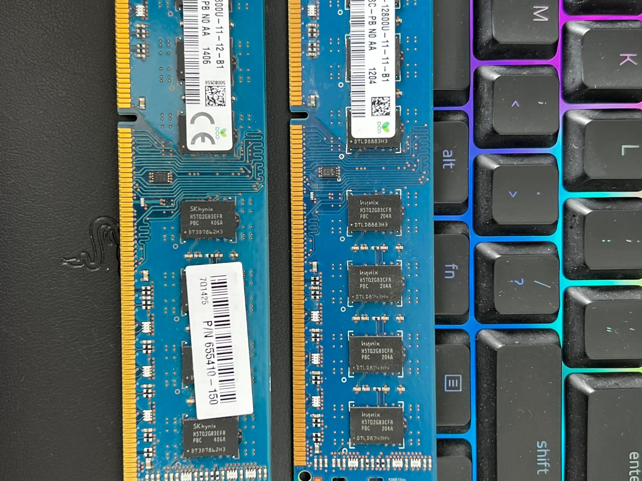 🔵8GB DDR3 RAM 1600MHz 2x4GB🔵