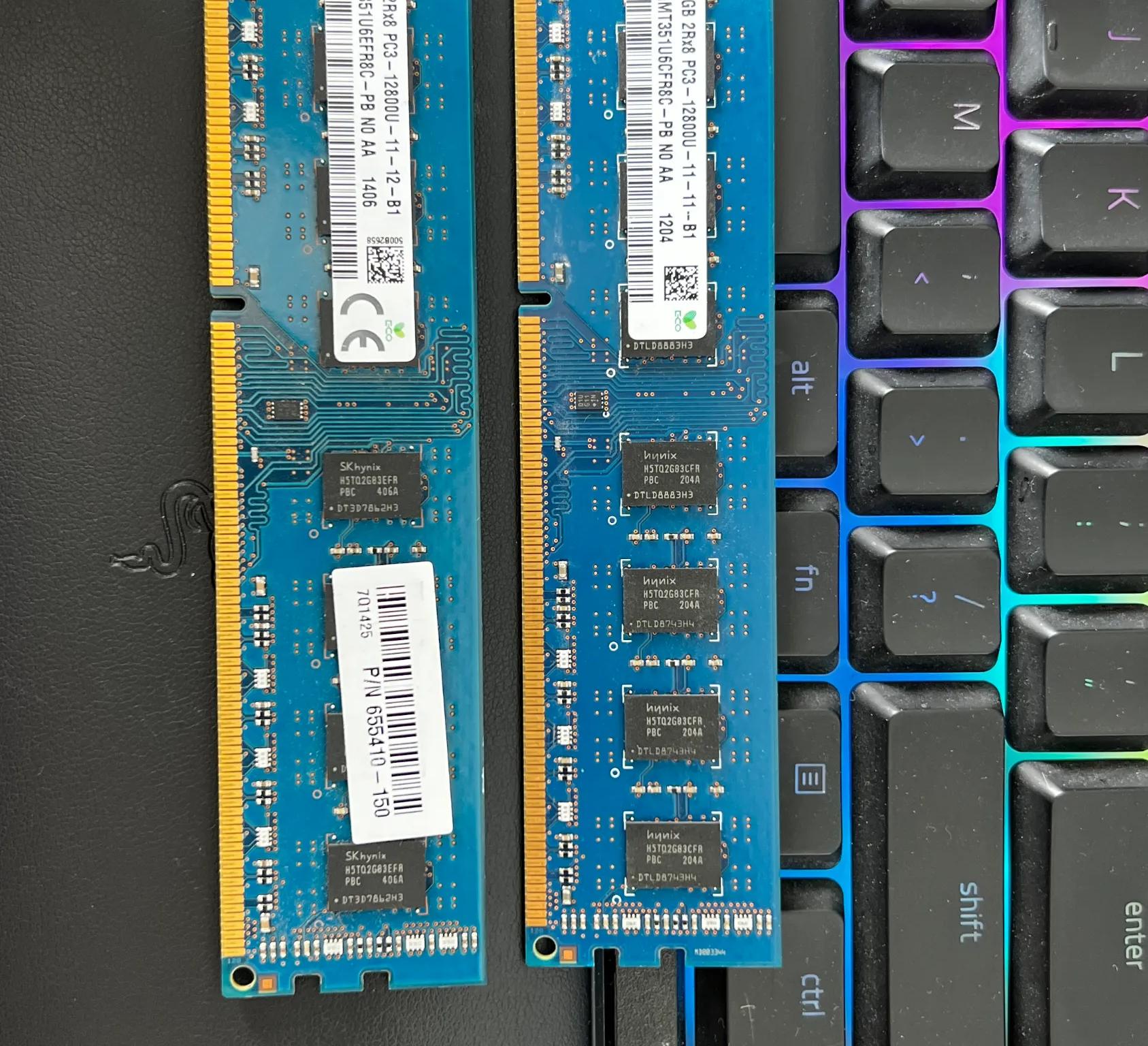 🔵8GB DDR3 RAM 1600MHz 2x4GB🔵