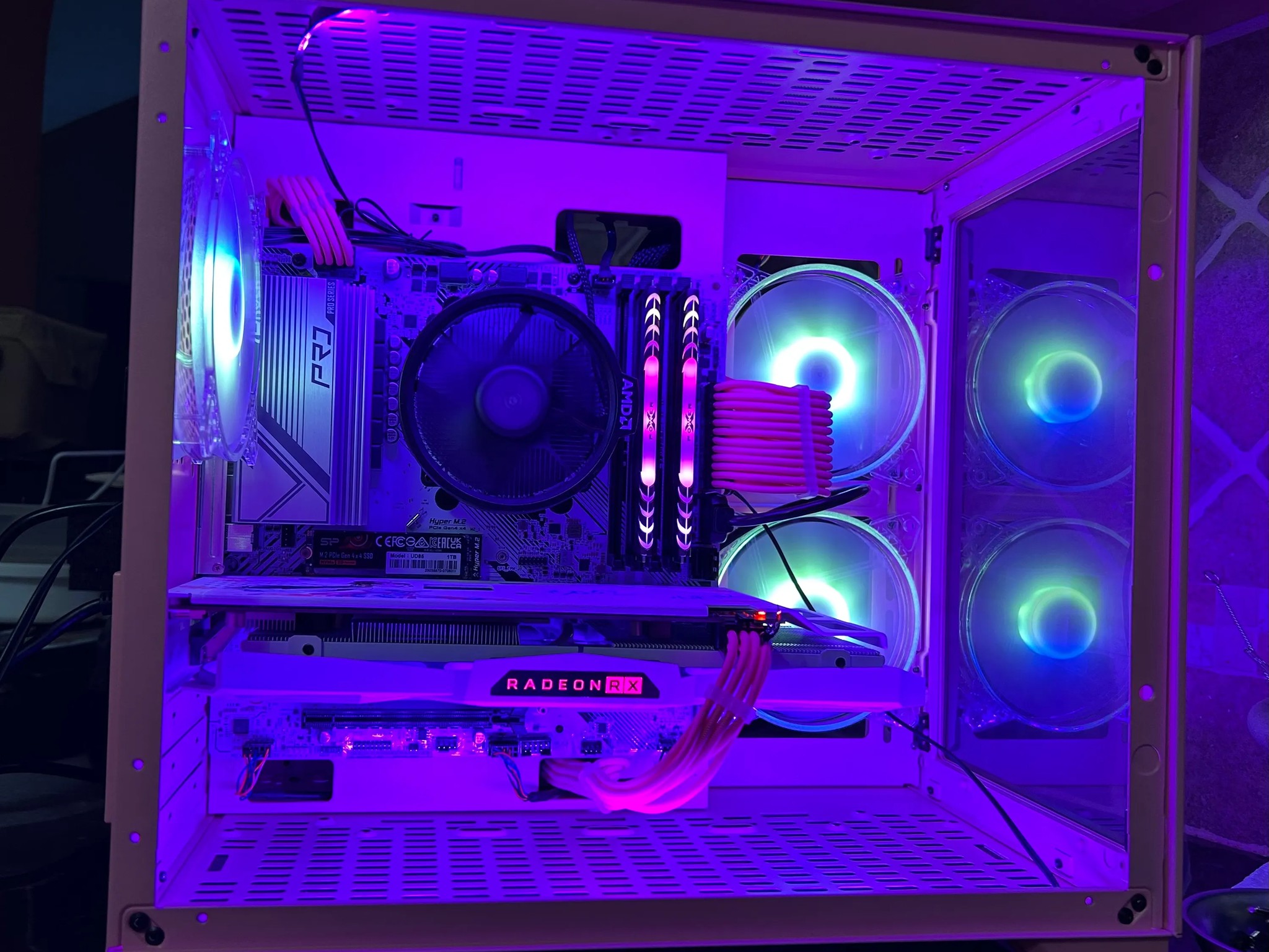 AMD "Anime" Pink and White Theme CYBER MONDAY SALE
