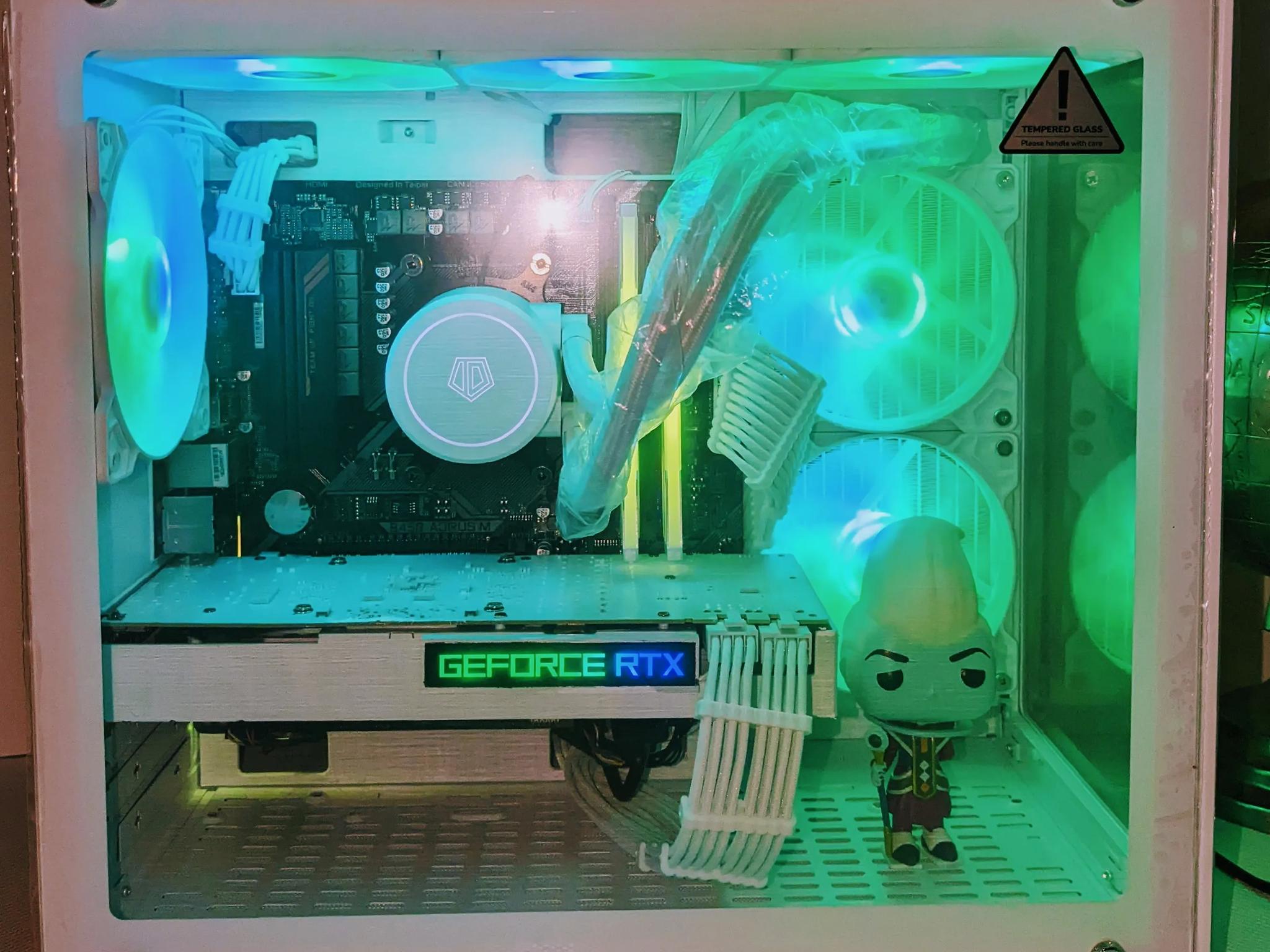 ::Project Whis🍦:: RTX 3070| Ryzen 5 5500@4.2GHz| 2X8GB Warhawk DDR4(aRGB)| 1TB NVMe| Windows 11 Pro