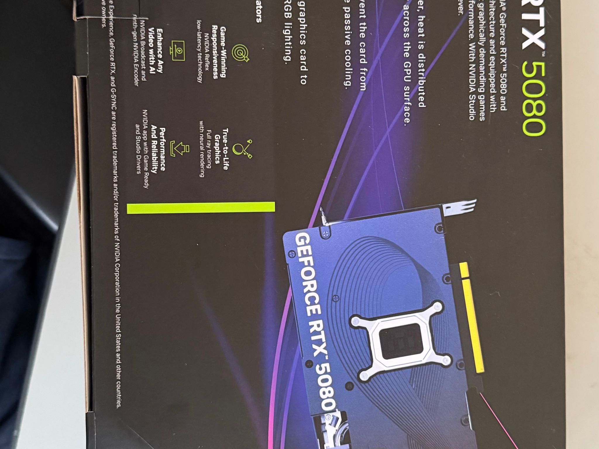 PNY GeForce RTX 5080 ARGB EPIC-X RGB Overclocked Triple Fan