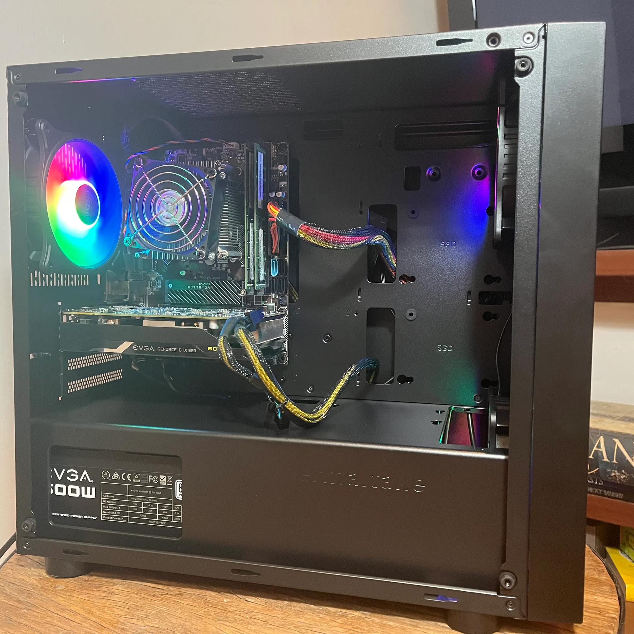 Budget Gaming PC | GTX 960 | WIFI | Intel | 16gb Ram | SSD | RGB