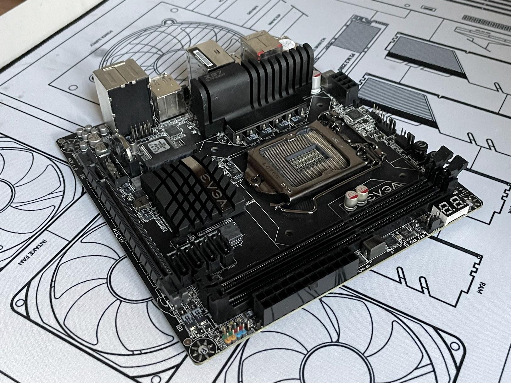 *RARE!* EVGA Z97 Core3D Mini-ITX computer motherboard LGA 1150 (Factory Refurbished by EVGA)