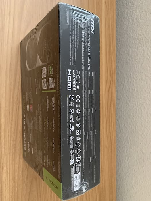 MSI GeForce RTX 4070 Ti VENTUS 2X 12G OC