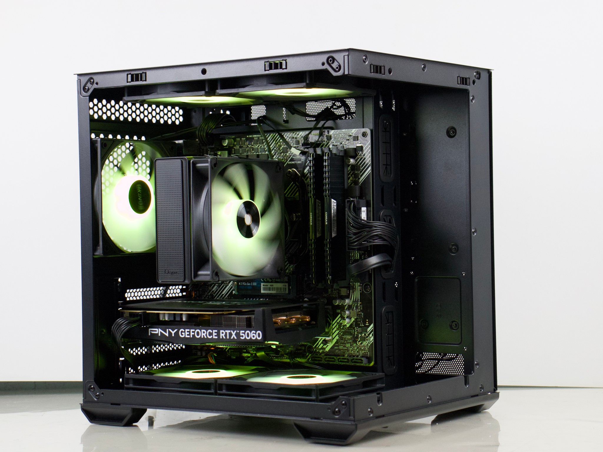 RGB Gaming PC 🔥RTX 5060, Ryzen 7 3700X, 32GB RAM, 1TB SSD, WiFi, BlueTooth 🔥 1440P/1080P Beast