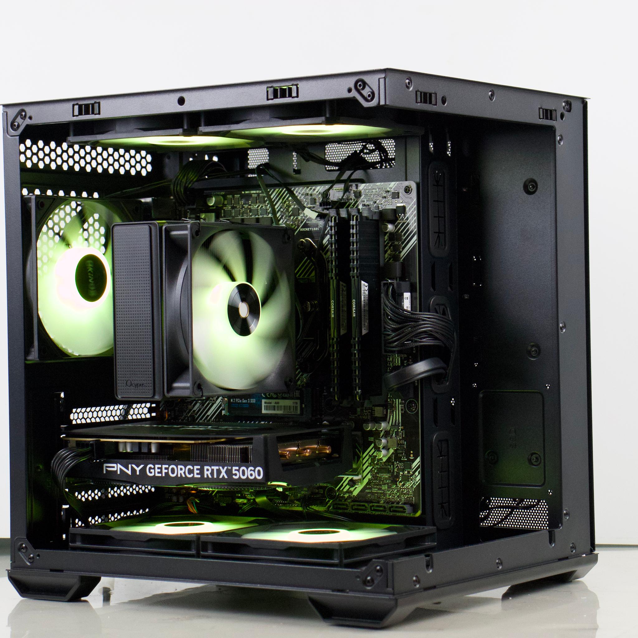 RGB Gaming PC 🔥RTX 5060, Ryzen 7 3700X, 32GB RAM, 1TB SSD, WiFi, BlueTooth 🔥 1440P/1080P Beast