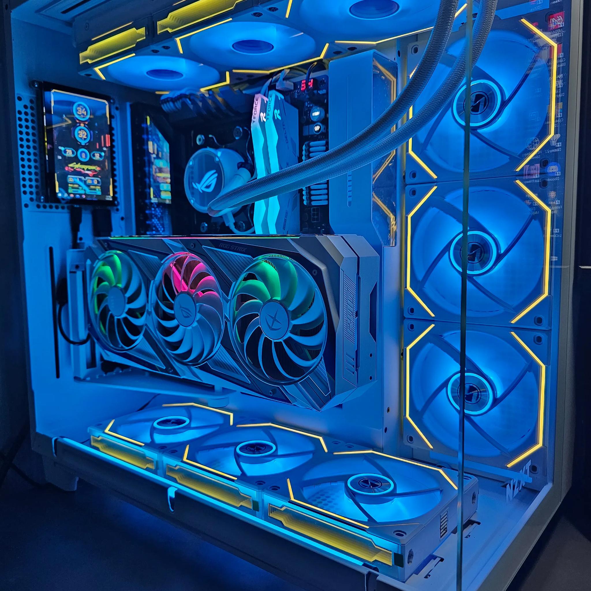 HIGH END CUSTOM BUILD 7950X w ROG GUNDAM 3080- BNIB!
