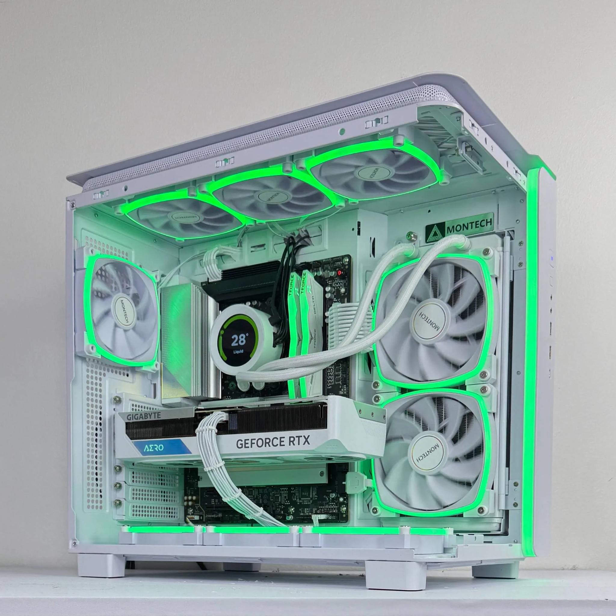🌨 Blizzard 🌨  | 4k Streaming PC | Ryzen 7 7800X3D | Gigabyte RTX 4070 Ti | 32GB DDR5 6000MHz