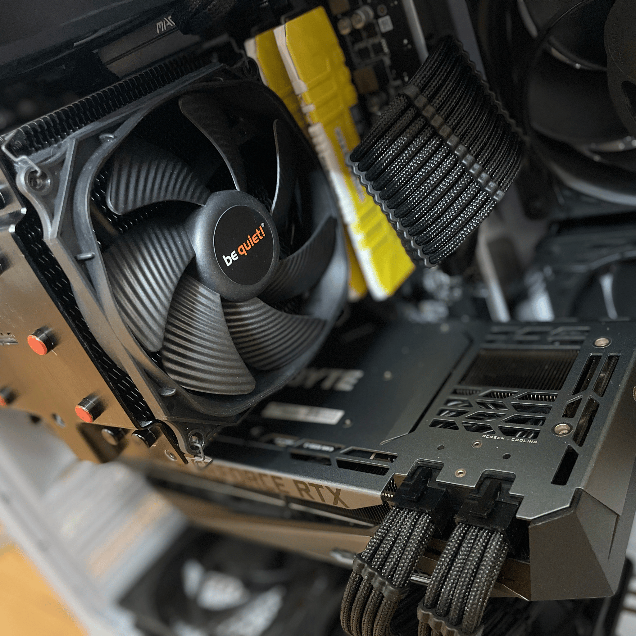 Ultra quite custom PC (R5 3600 + RTX 3080)