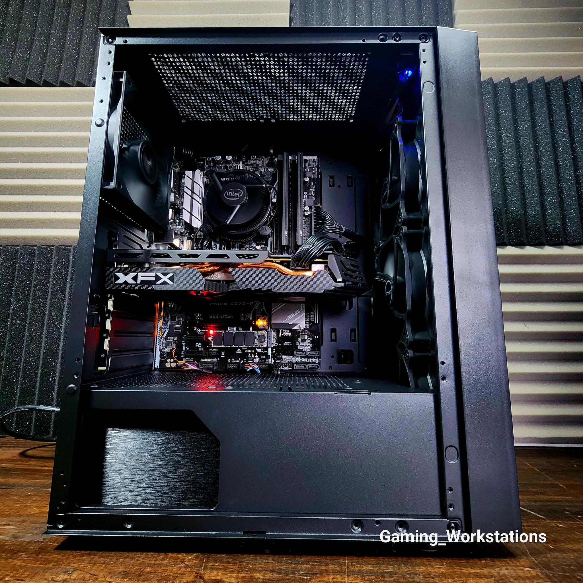 🖤🖤🖤 Intel Core i7 6700 // XFX Radeon RX 580 8GB // XPG 16GB 3200MHz