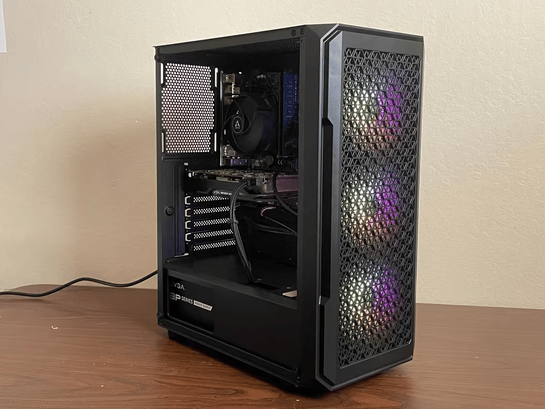 Black/Gray RGB Gaming PC - i5-4590, GTX 960