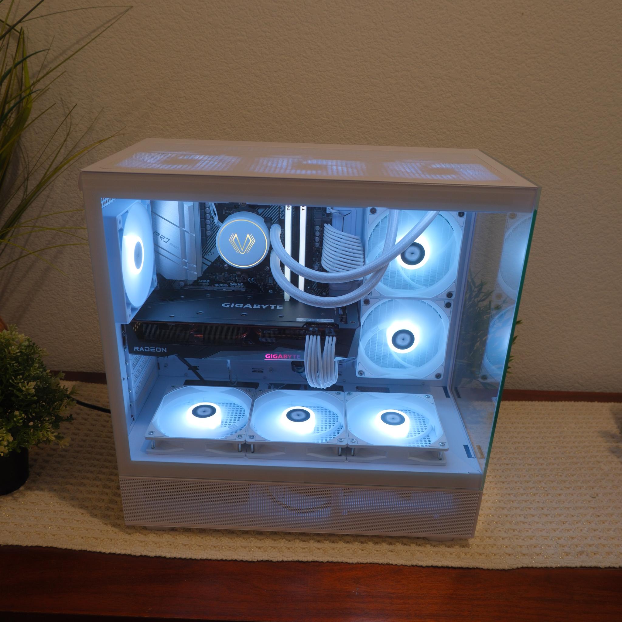 Radeon RX 6700 XT Custom Gaming PC - Ryzen 5 5500, 16GB RAM