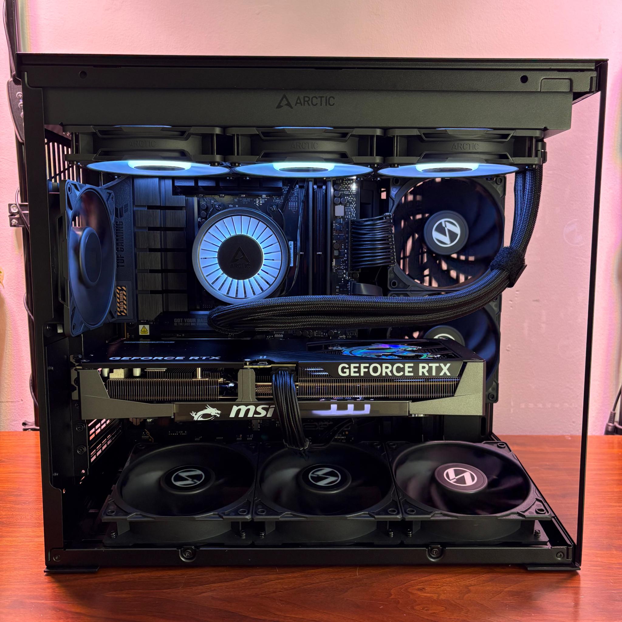 RTX 5080 | Ryzen 7 7800X3D | 32GB DDR5 | 2TB NVMe | 850W PSU | 360mm AIO | Lian Li O11D Mini V2