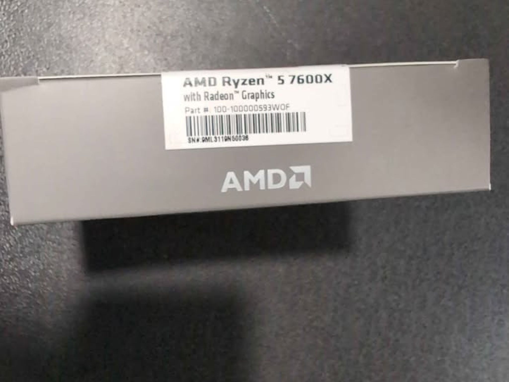 BRAND NEW! AMD Ryzen 5 7600X