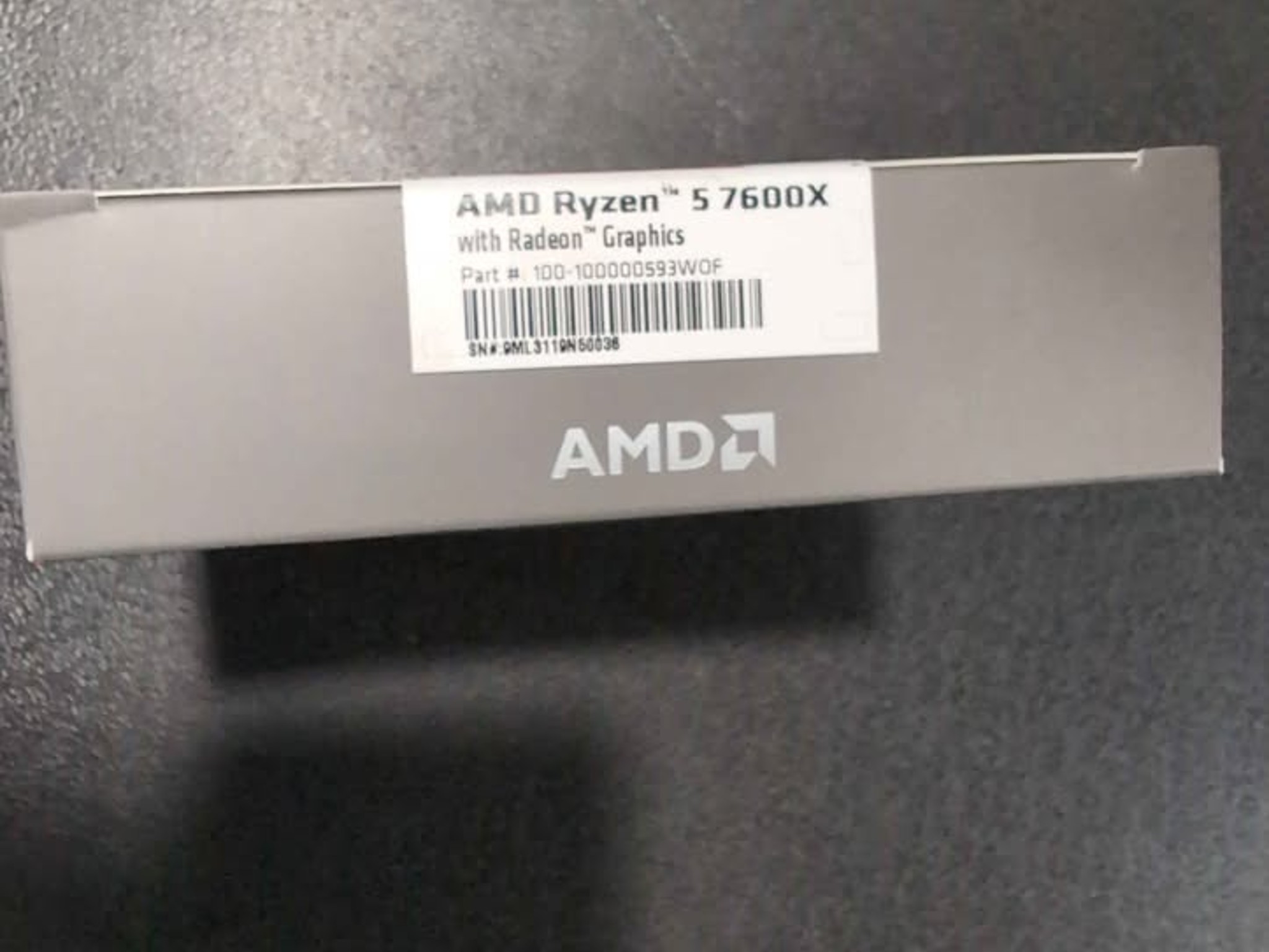 AMD Ryzen 5 7600X