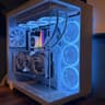 RTX 4070 TI SUPER, RYZEN 7 7800X3D, 64GB RAM, 2TB STORAGE GAMING PC ALL WHITE NZXT RGB