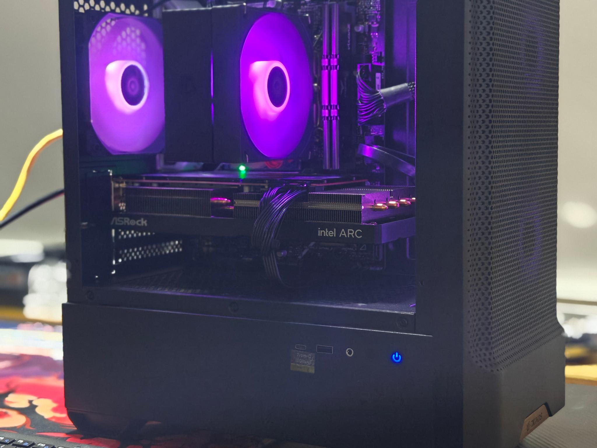 GAMING PC|INTEL I3 14100F 12MB LGA1700|INTEL ARC A580 8GB|16GB DDR4 3200|1TB SSD|WINDOWS 11 HOME